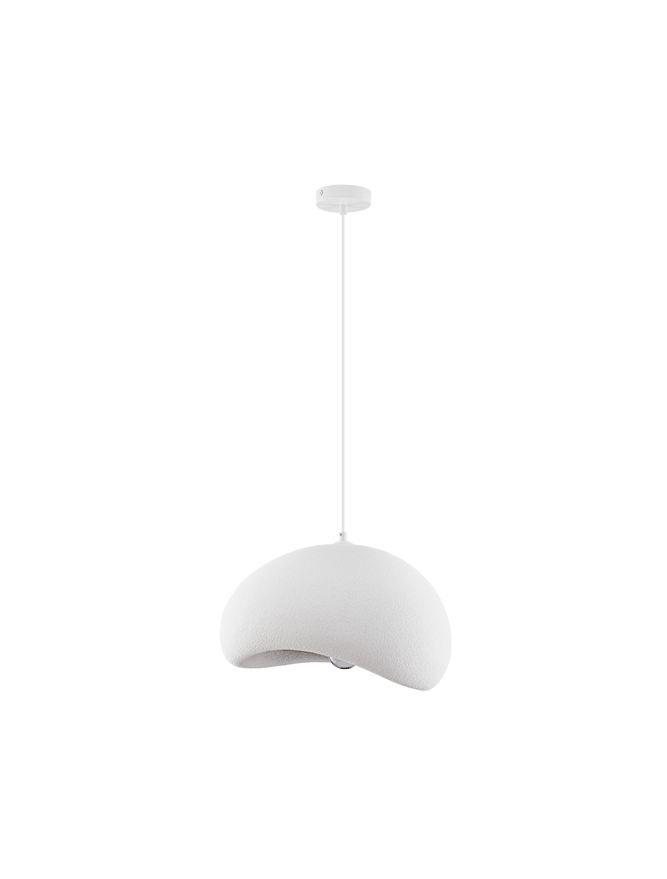 Nova Luce | Suspension - AERE - Sandy White Polyurethane & Resin