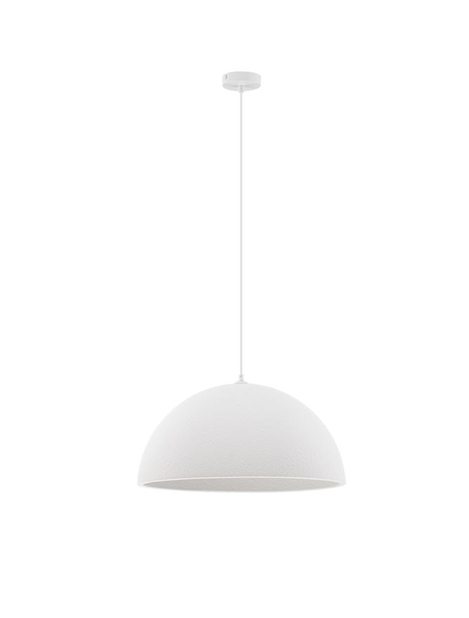Nova Luce | Suspension - STARLA - Sandy White Polyurethane & Resin