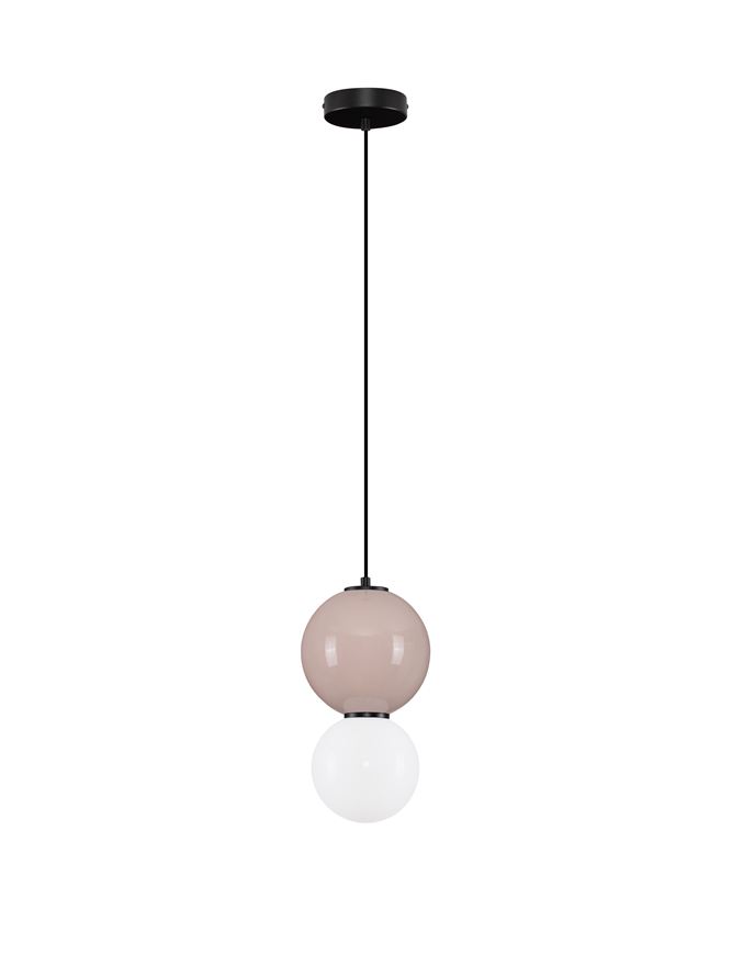Nova Luce | Suspension - NOESIS - Mocha Porcelain & Glossy Opal