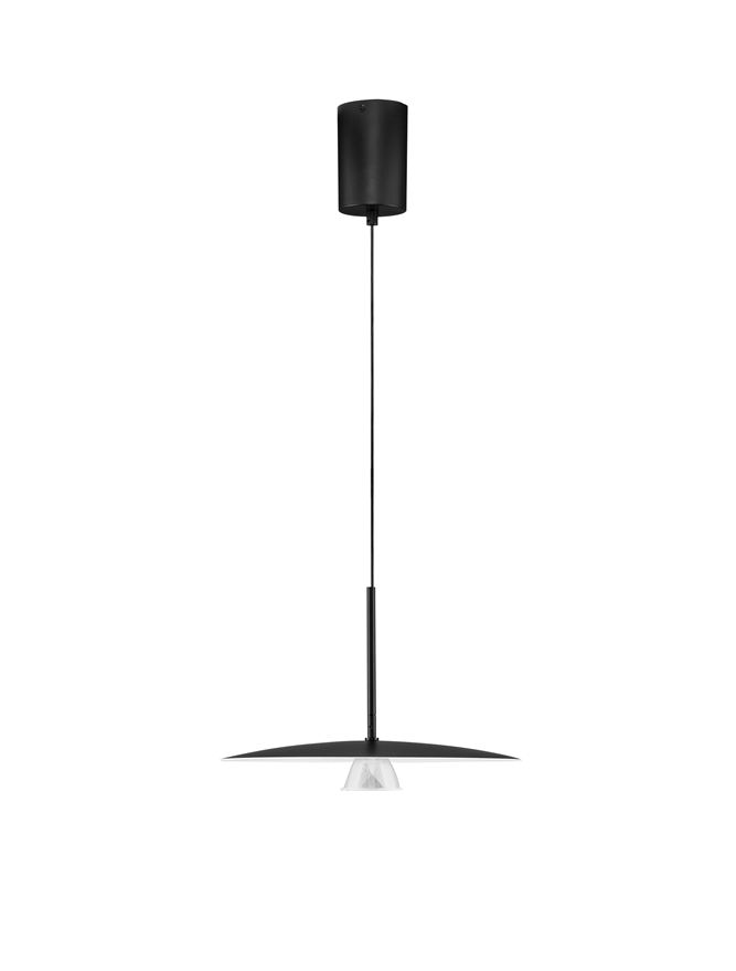 Nova Luce | Suspension - LOPO - Sandy Black Aluminium & Steel