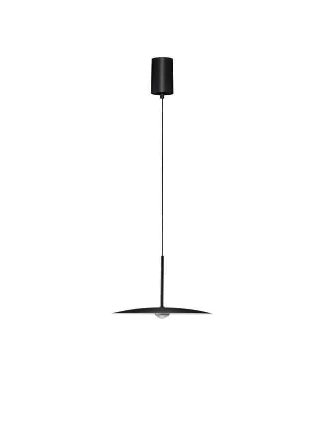 Nova Luce | Suspension - MIRA - Sandy Black Aluminium & Steel