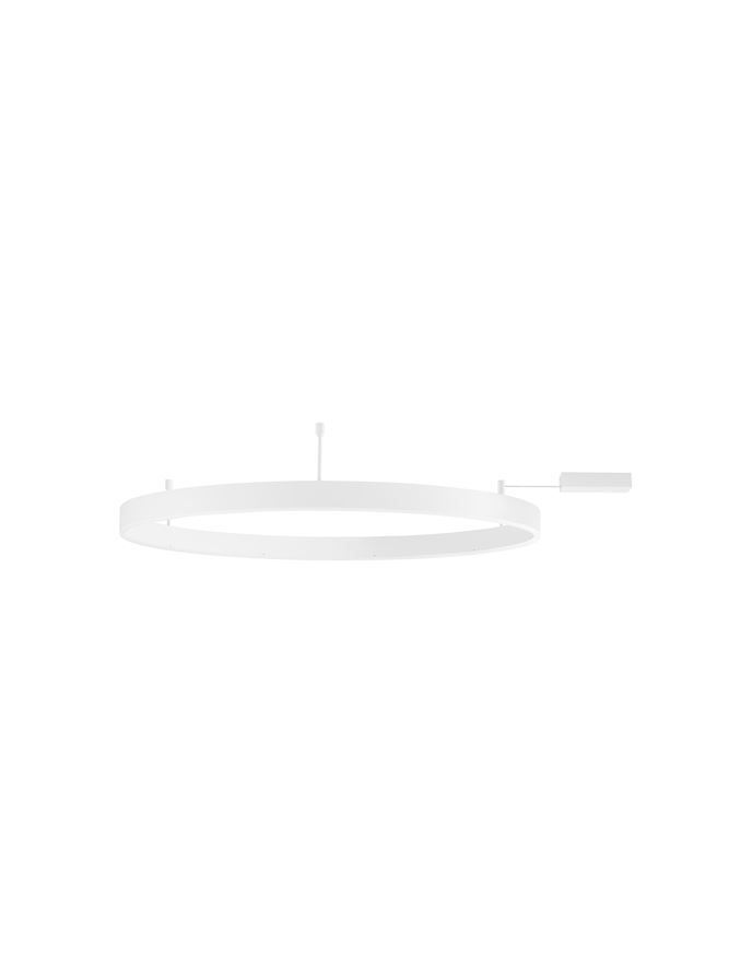 Nova Luce - LUMINAIRES Aluminium - White MOTIF PENDANT Sandy MODERN LED Acrylic & 