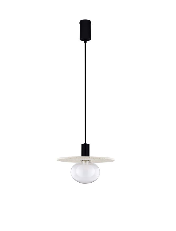 Nova Luce | Suspension - VRAHOS - Beige Terrazzo Concrete