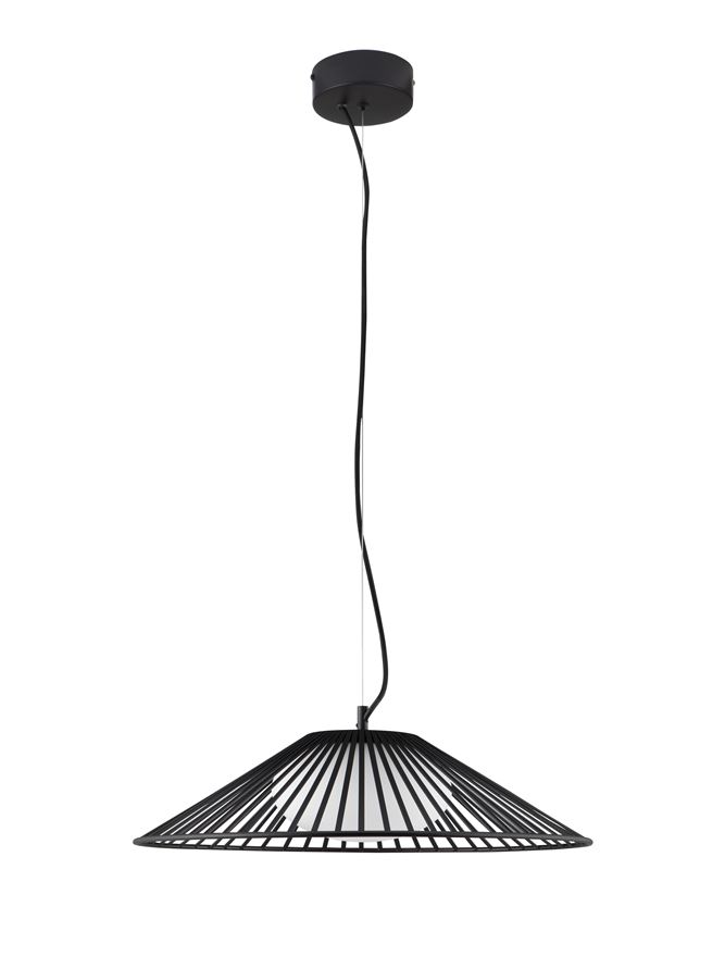 【激安】 BRUME - Suspension | Luce Nova - Glass Opal & Metal Black Matt アクセサリー