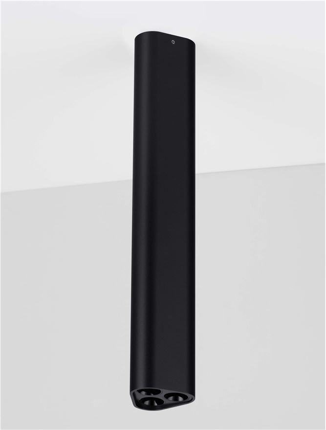noa Nova Luce | Ceiling - ETHO - Sandy Black Aluminium