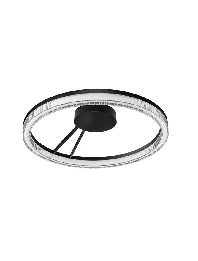 Nova Luce | Ceiling - LONELA - Sandy Black Aluminium
