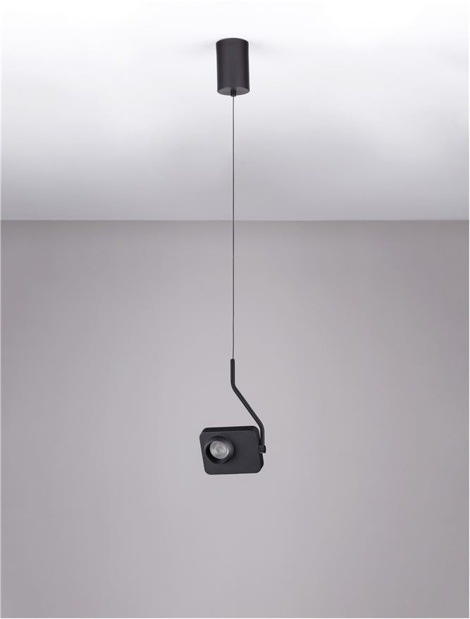 Nova Luce | Suspension - KEDROS - Touch Dimmable Sandy Black Nova Luce | Suspension - KEDROS - Touch Dimmable Sandy Black