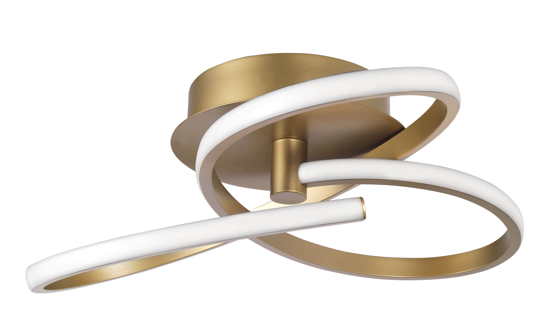 FUSION | H 20 D 47 cm | 40 W | 3000 K | 3017 lm | IP20 | Brass Gold | Aluminum/Acrylic