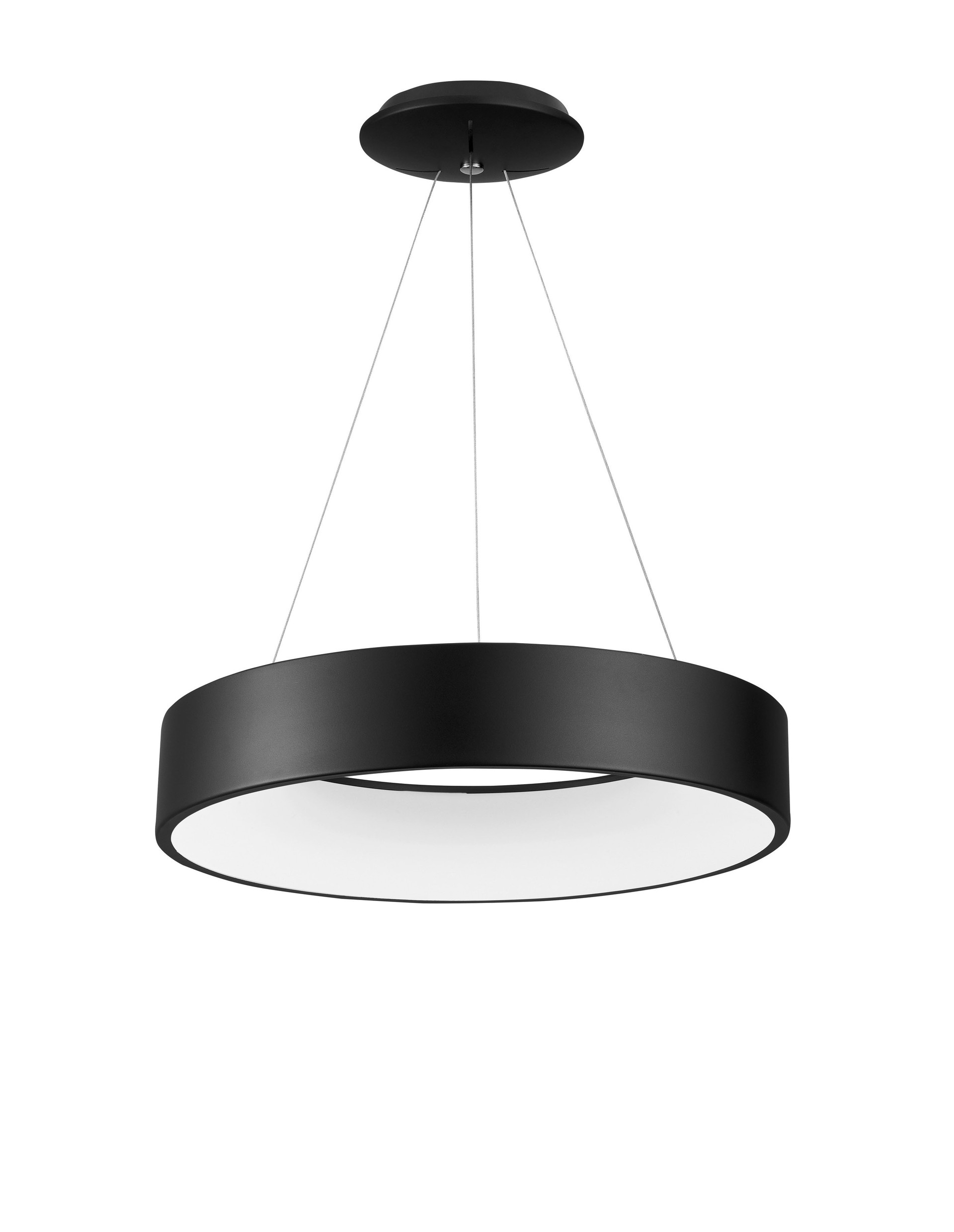 RANDO | H 120 D 60 cm | 42 W | 3000 K | 3010 lm | IP20 | Black | Aluminum/Acrylic