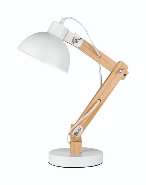 LILA | H 59 D 16 cm | 12 W | IP20 | White | Metal/Wood