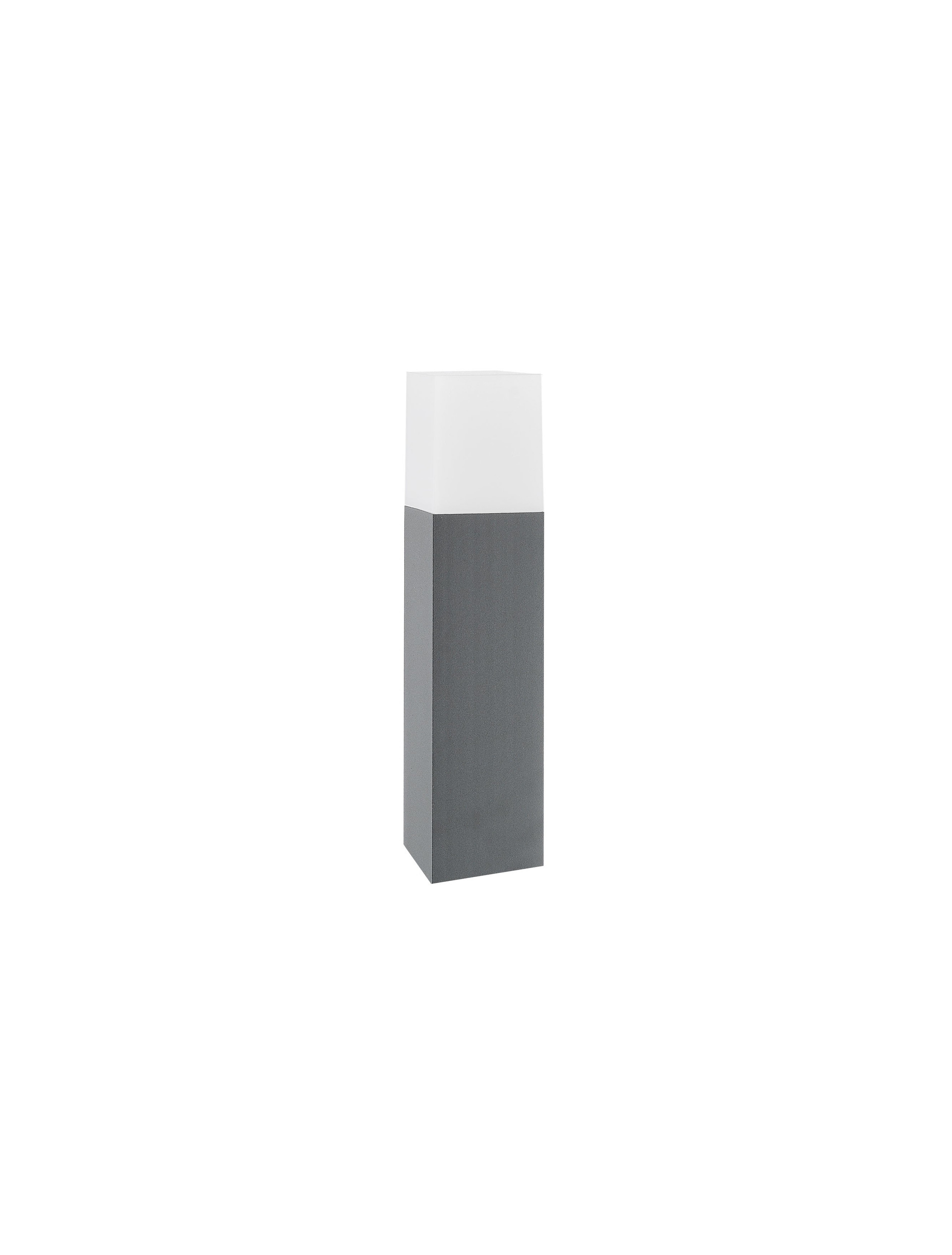 STICK | L 7.6 W 7.6 H 25 cm | 12 W | IP54 | Gray | Aluminum