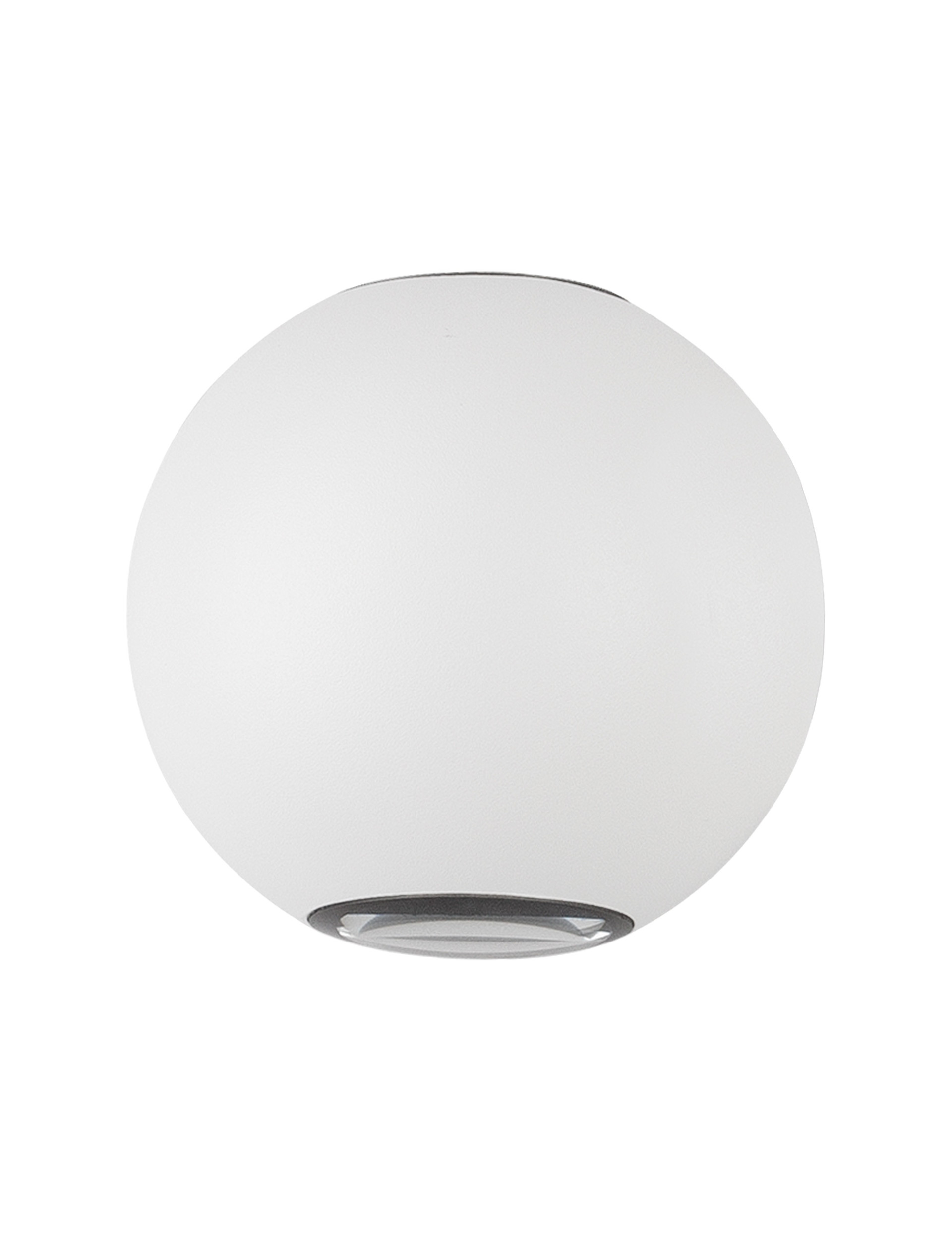 COMO | W 8.5 H 11 D 11 cm | 10 W | 3000 K | 560 lm | IP54 | White | Aluminum
