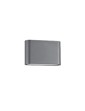 SOHO | L 18.5 W 3 H 10 cm | 10 W | 3000 K | 800 lm | IP54 | Dark Gray | Aluminum