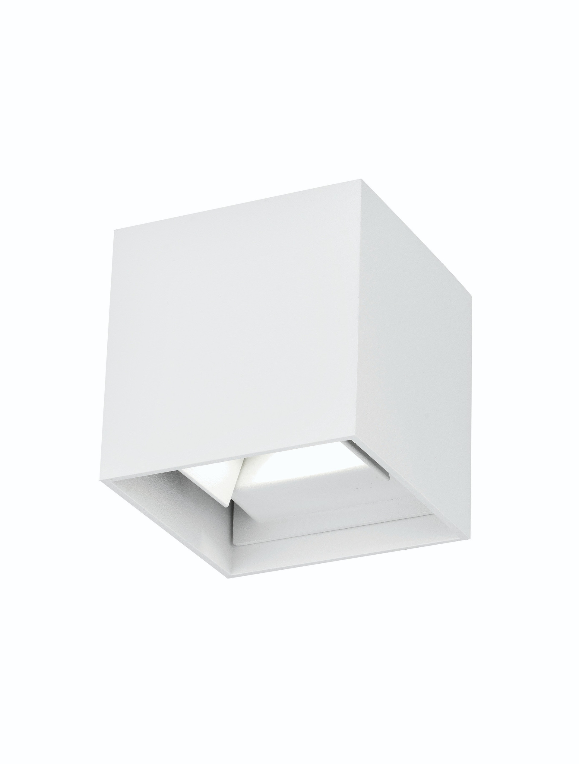 COMO | L 11.2 W 11.2 H 11.2 cm | 6 W | 3000 K | 510 lm | IP54 | White | Aluminum