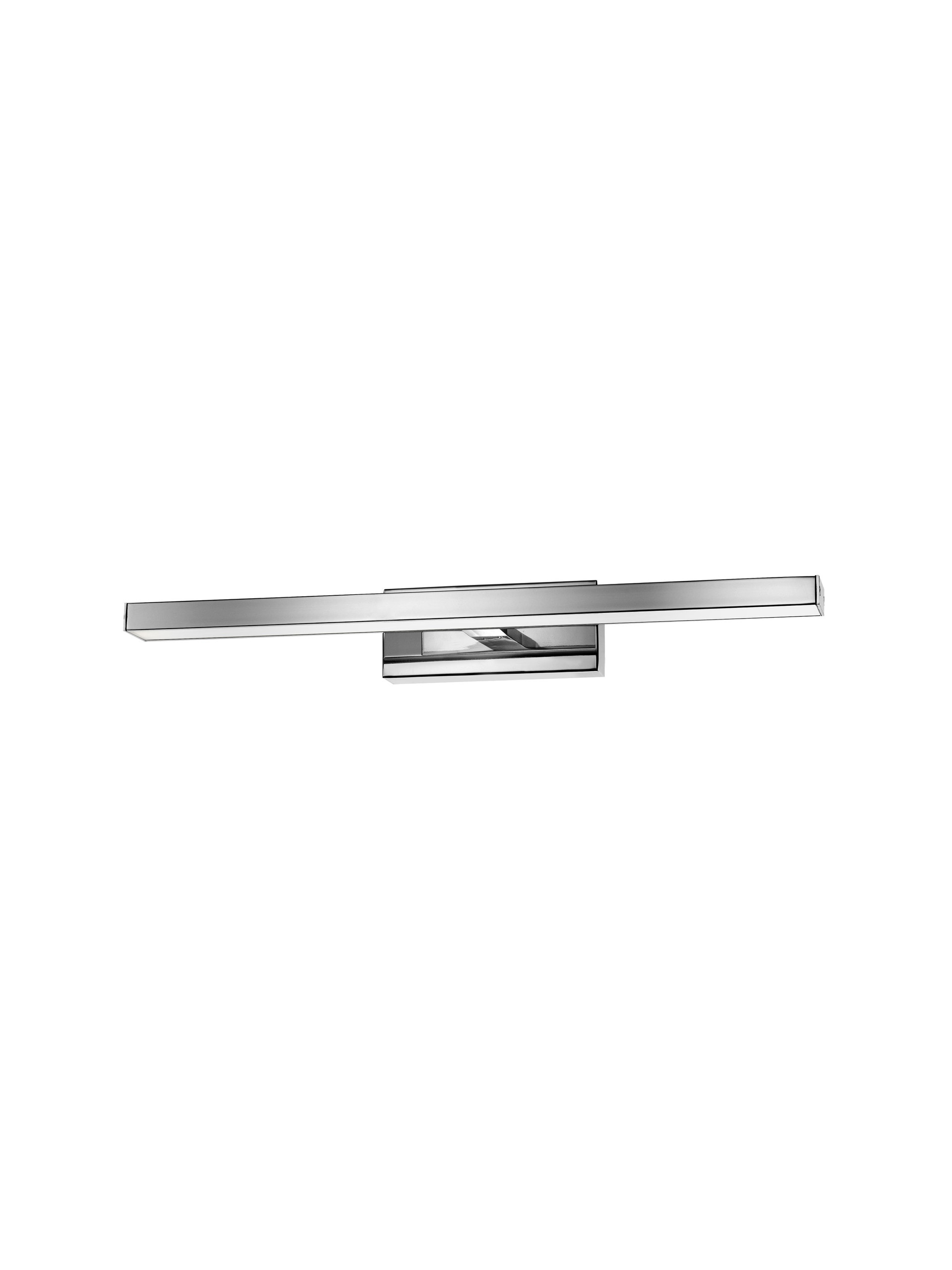 MODENA | L 49 W 9 H 6.5 cm | 12 W | 3000 K | 874 lm | IP44 | Chrome | Aluminum/Acrylic