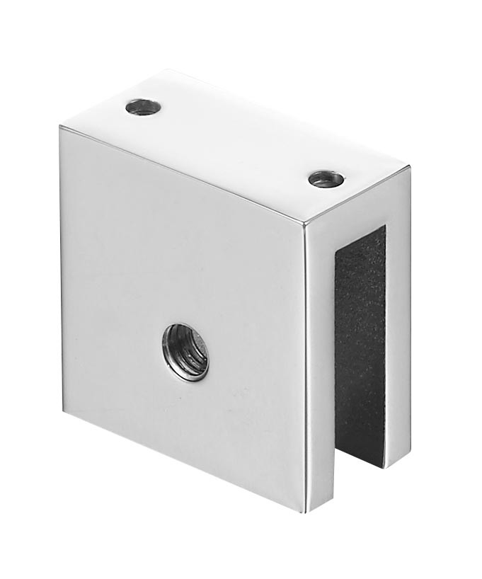 MIRROR BASE | L 3 W 1.5 H 3 cm | IP44 | Chrome | Aluminum