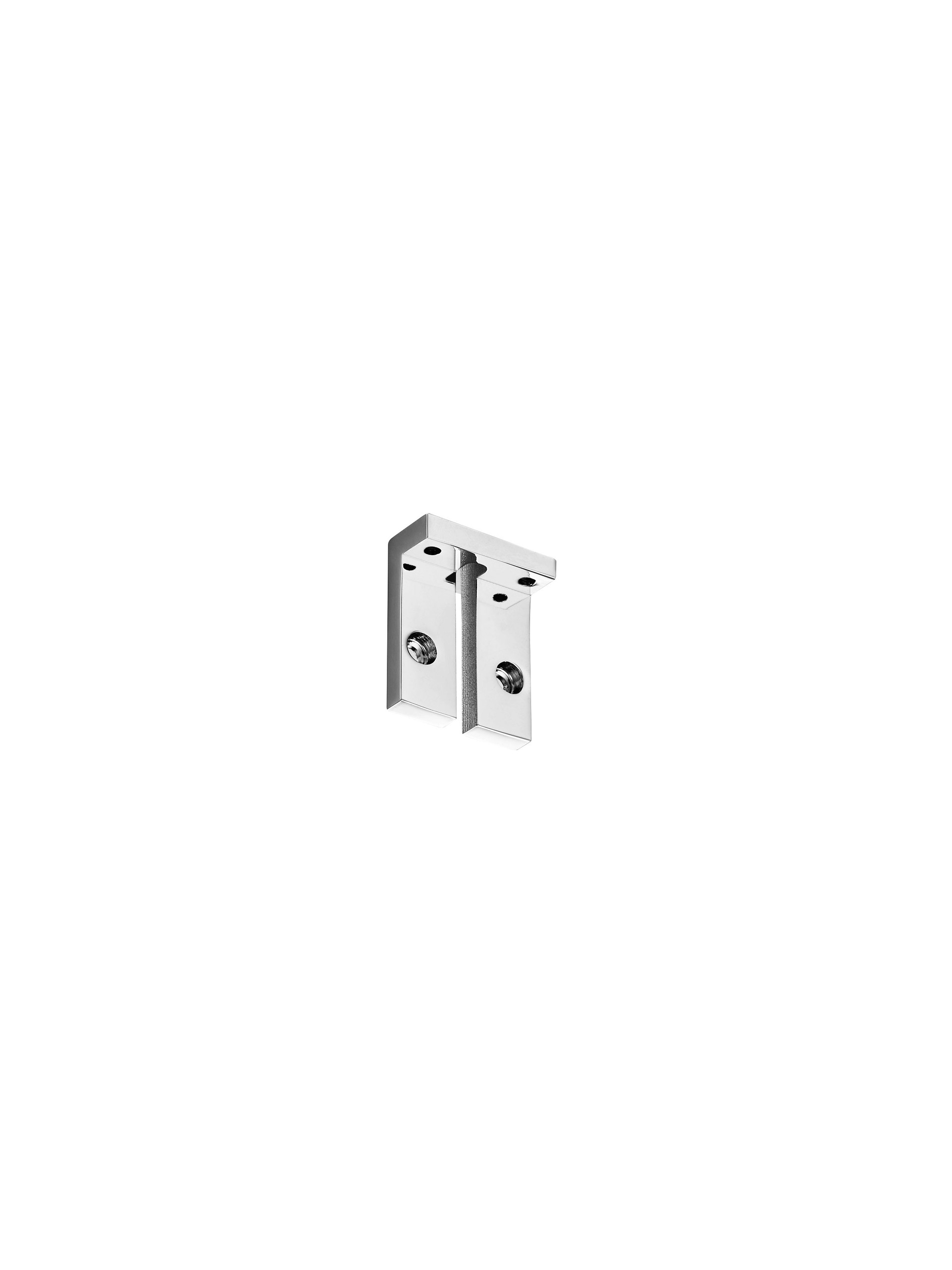 WALL BASE | L 3 W 1.5 H 3 cm | IP44 | Chrome | Aluminum