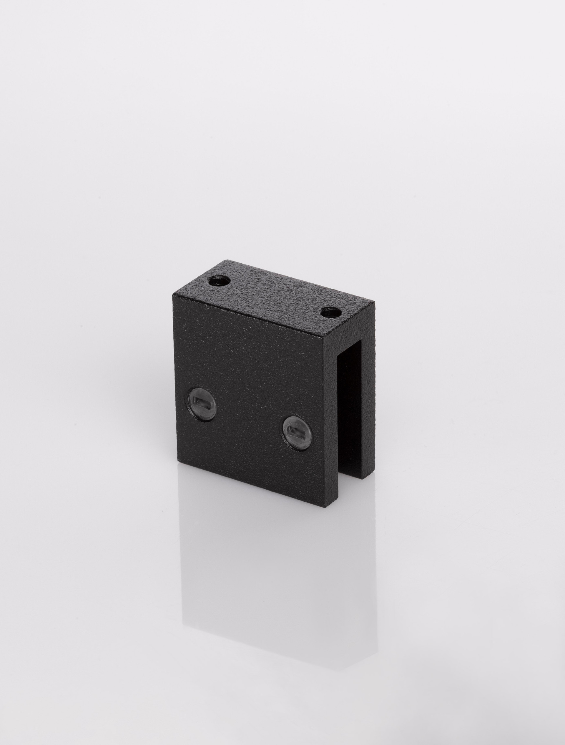 MIRROR BASE | L 3 W 1.5 H 3 cm | IP44 | Black | Aluminum