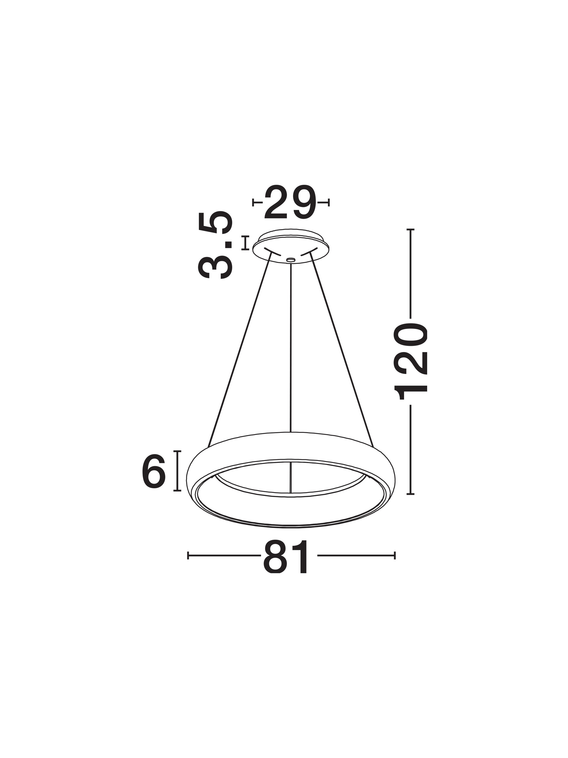 8105604 D ALBI Suspension Decorative