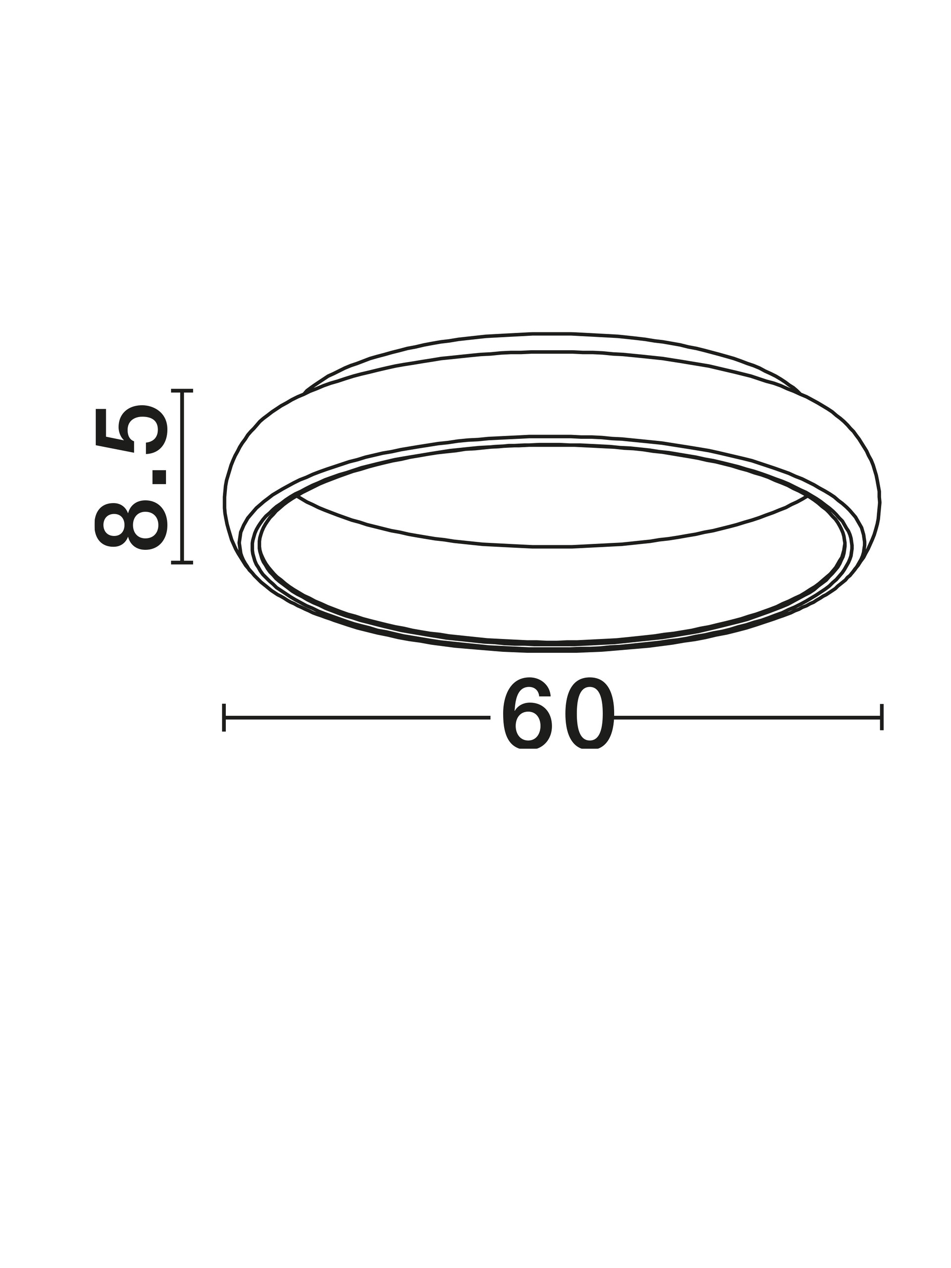 8105606 D ALBI Ceiling Decorative