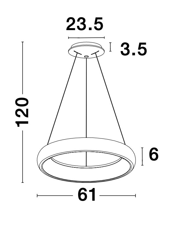 8105608 ALBI Suspension Decorative