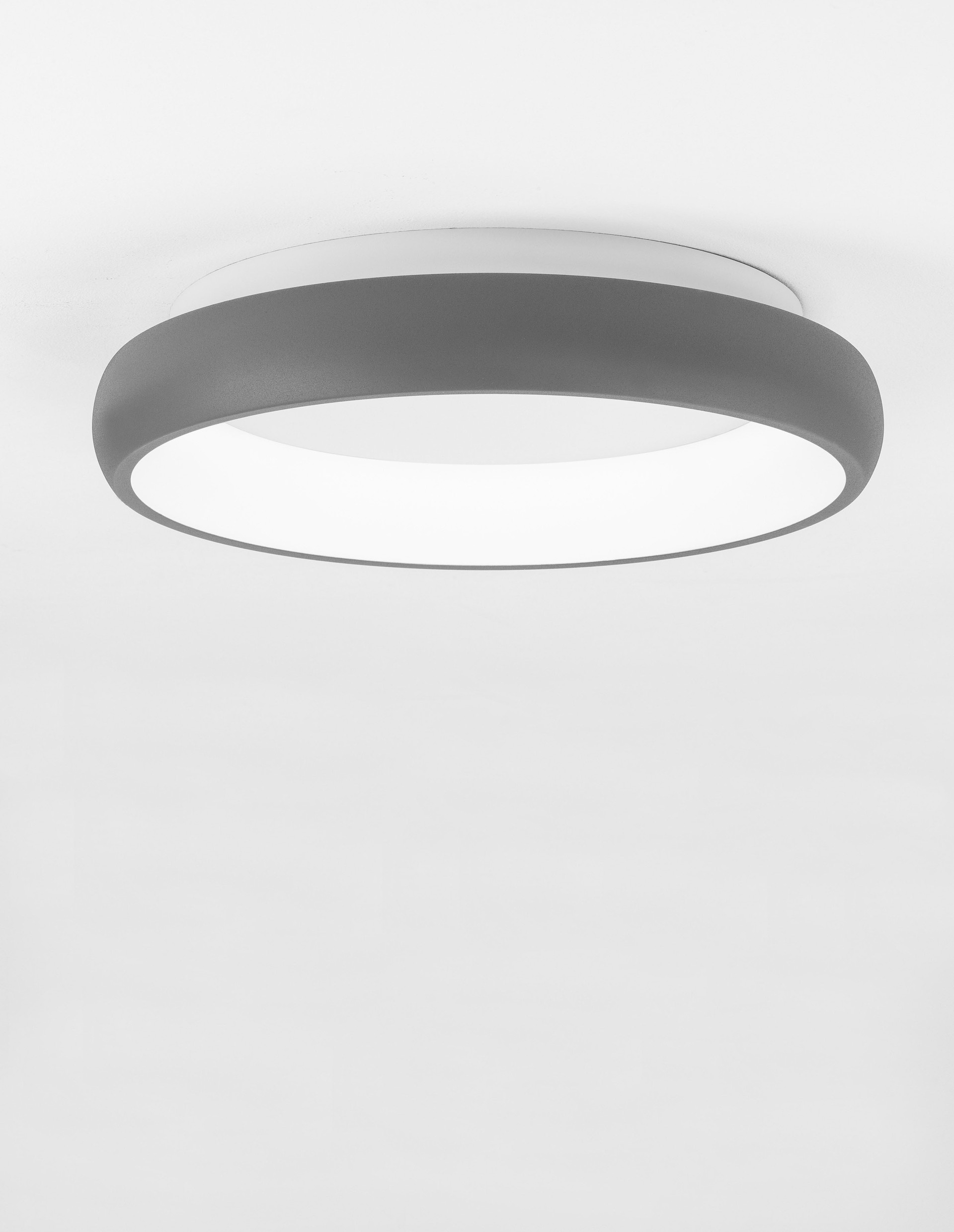 ALBI | H 8.5 D 40 cm | 32 W | 3000 K | 1952 lm | IP20 | Gray | Aluminum/Acrylic