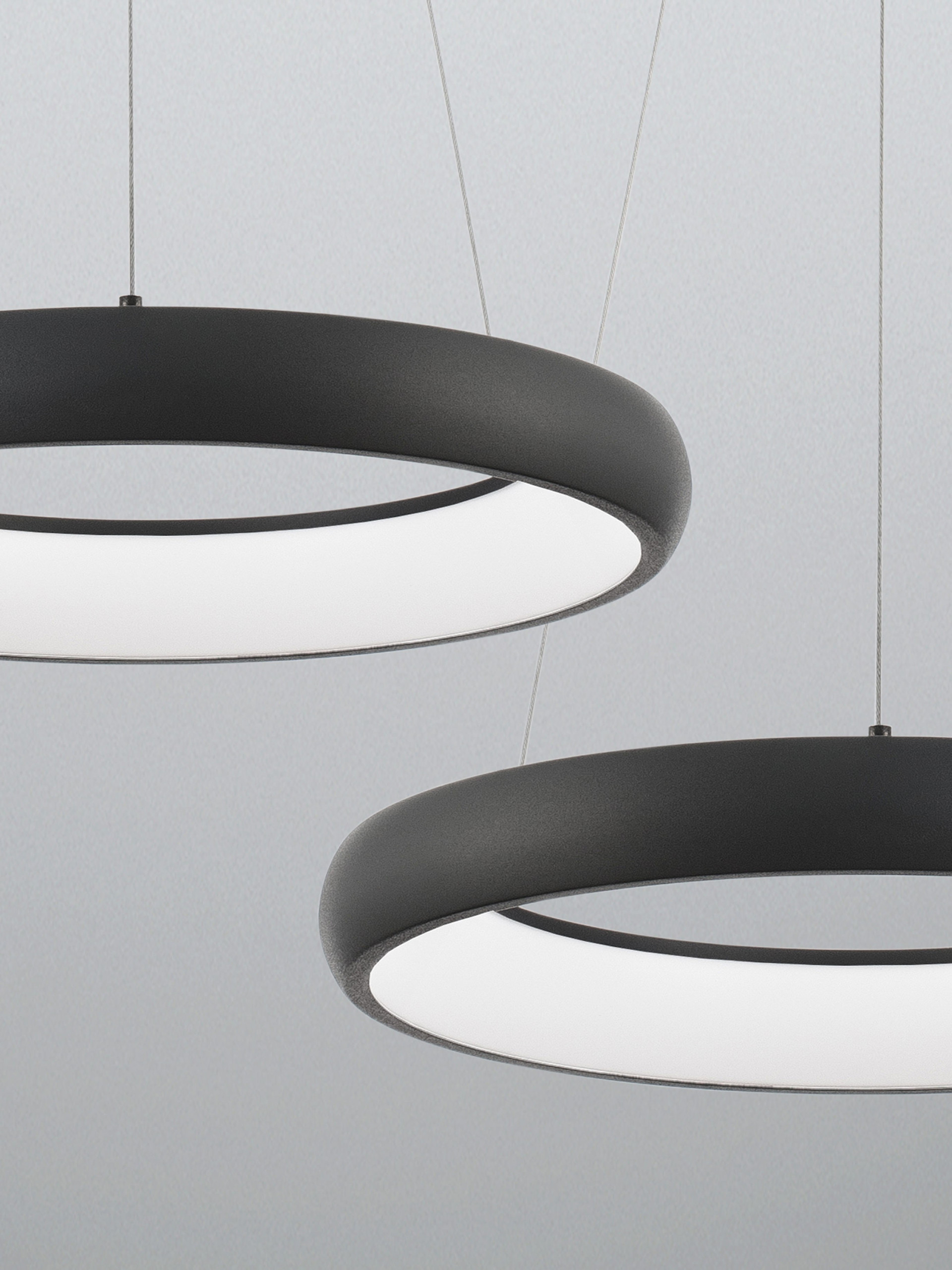 ALBI | H 120 D 40 cm | 32 W | 3000 K | 1950 lm | IP20 | Black | Aluminum/Acrylic