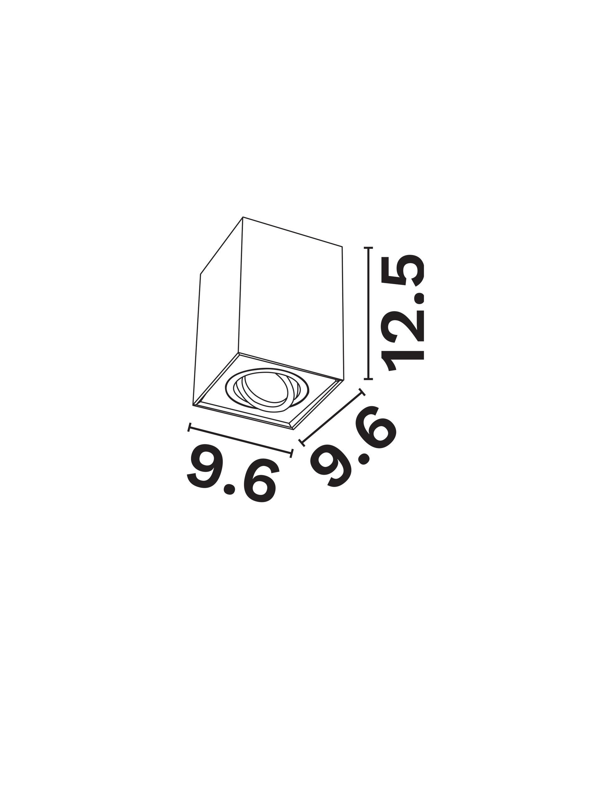 Rende B-13W-SM-D9.6-Sq thumbnail