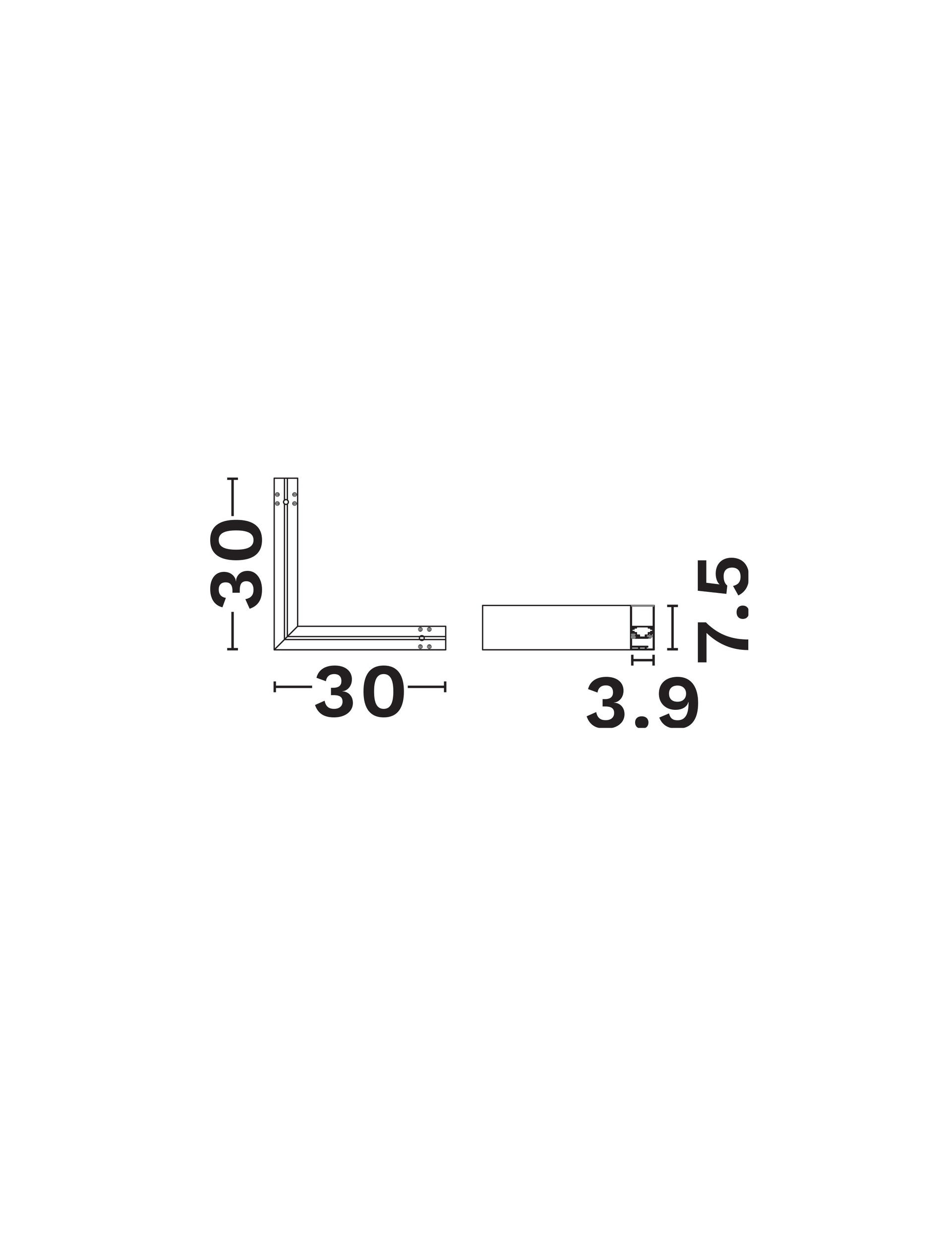 Buxton Magnetic B-Track-Aluminum thumbnail