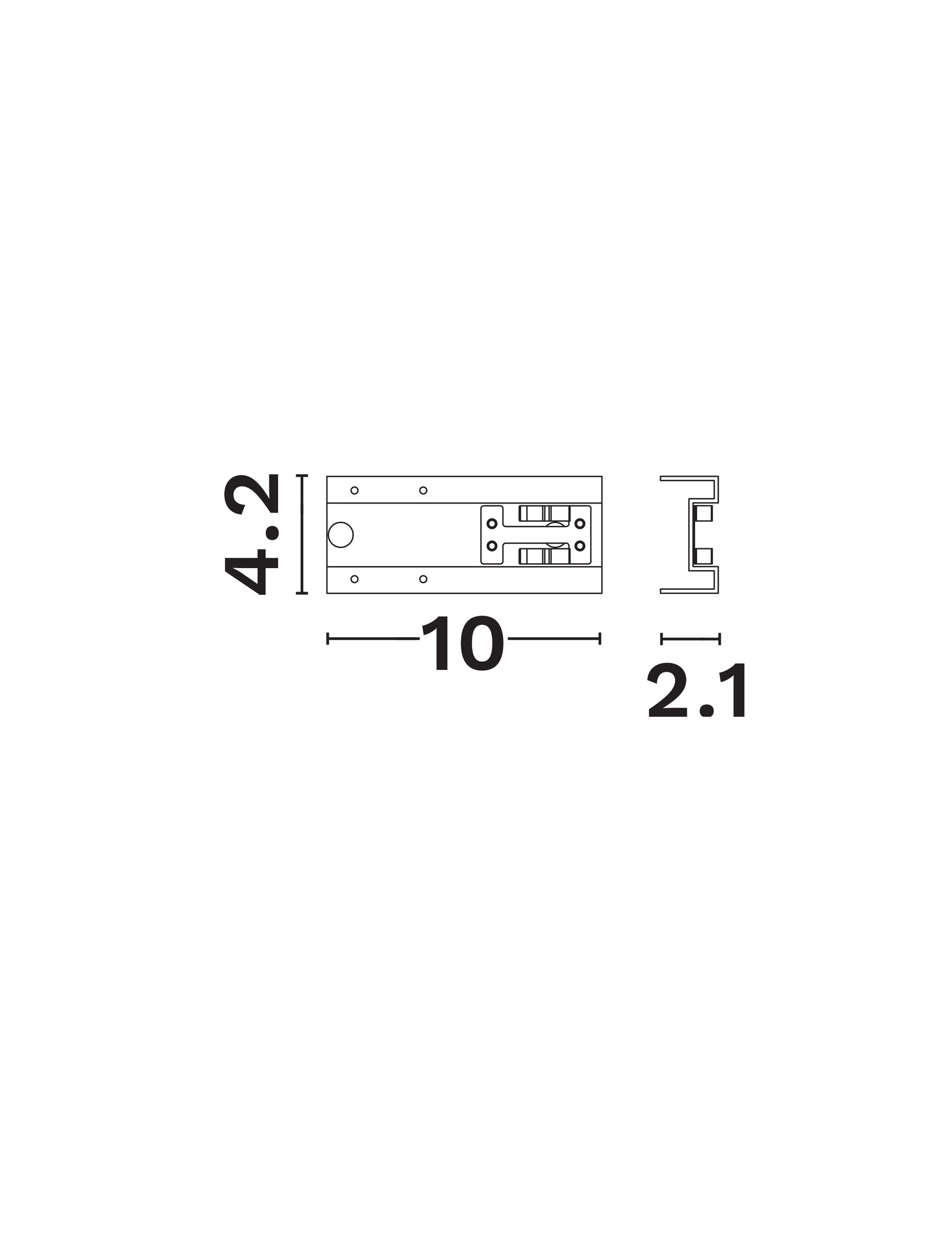 Buxton Magnetic B-Connector each unit