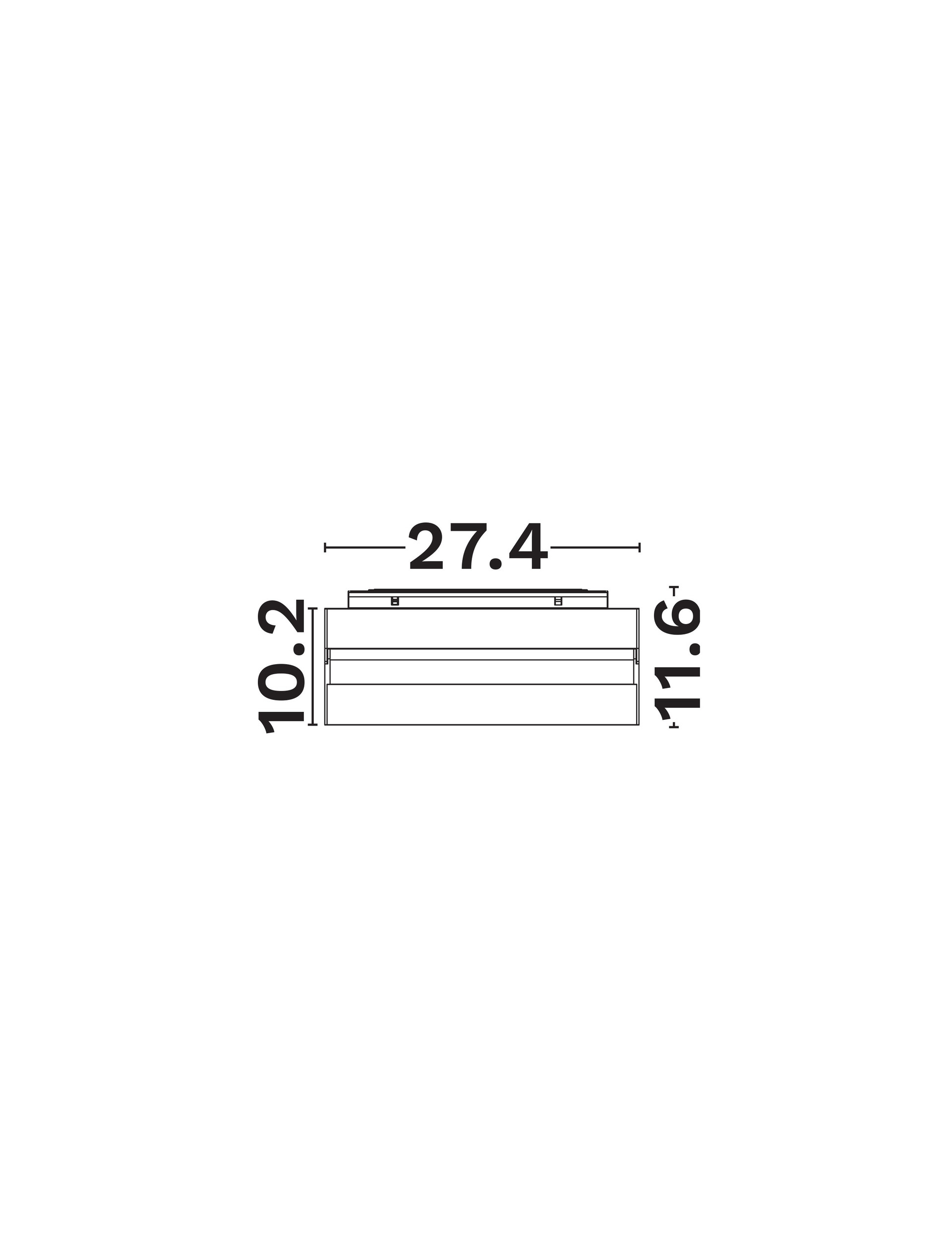 Buxton Magnetic B40-15W-A120-L27.4
