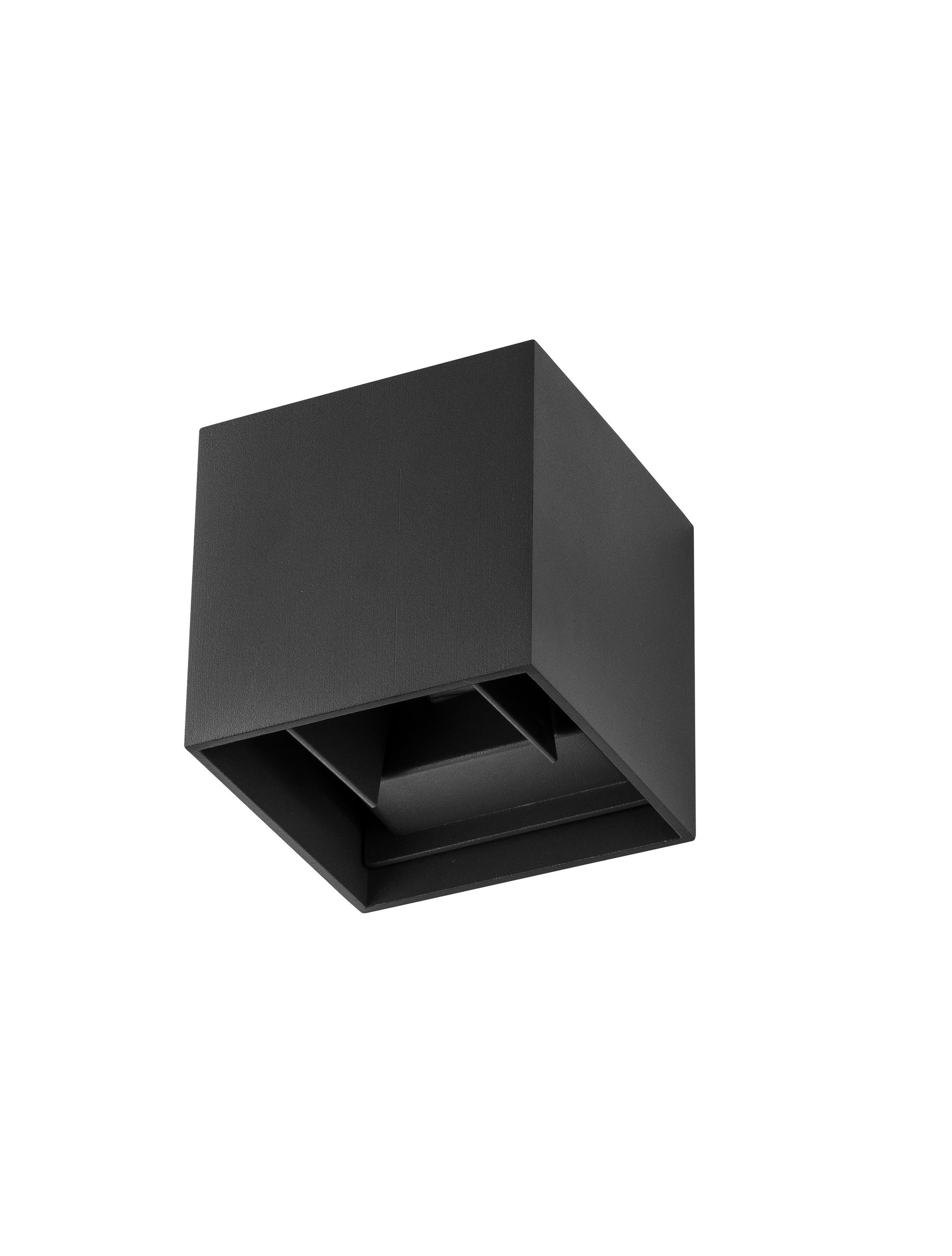 COMO | L 11.2 W 11.2 H 11.2 cm | 6 W | 3000 K | 510 lm | IP54 | Black | Aluminum