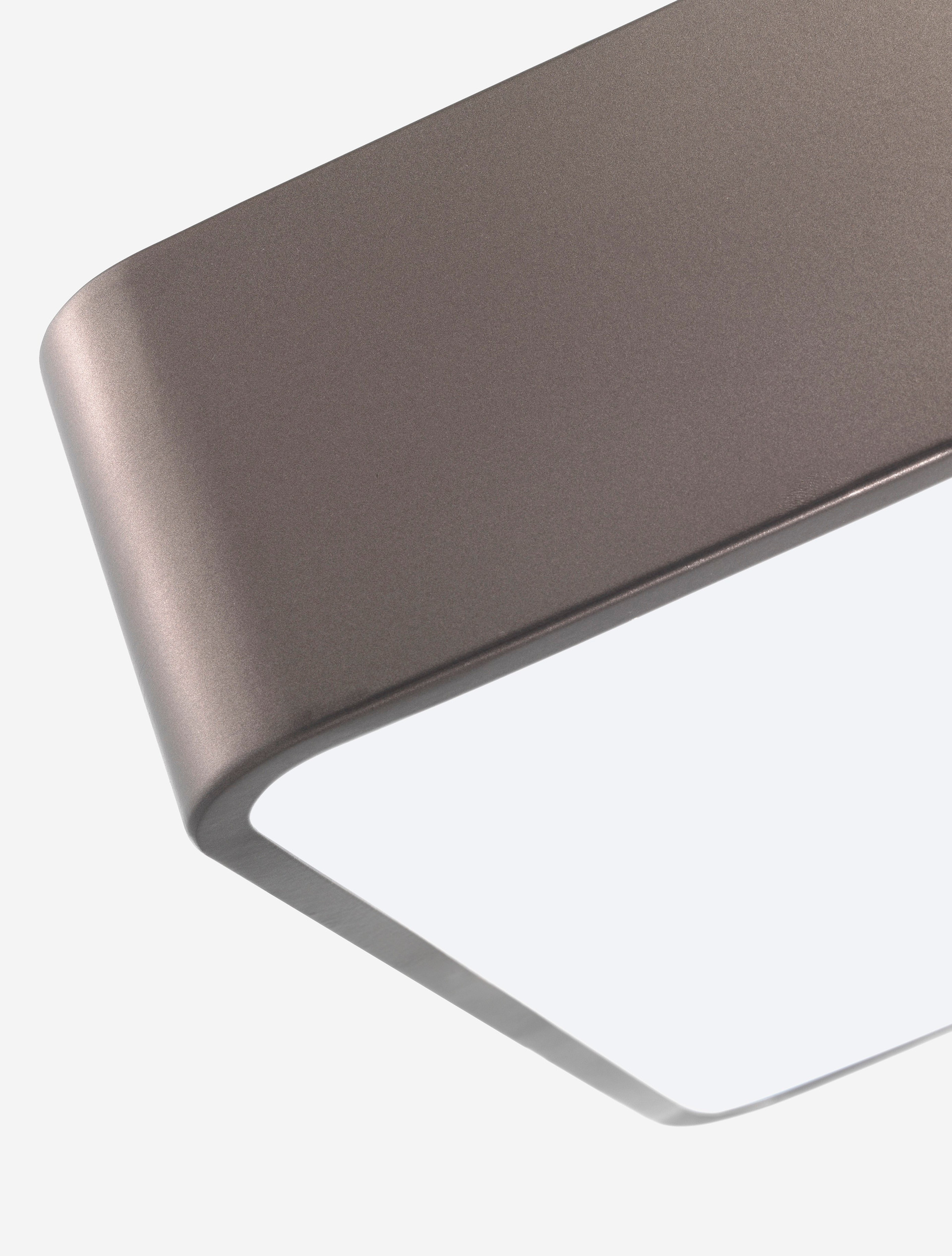RAGU | L 36 W 36 H 10 cm | 40 W | IP20 | Brown | Metal/Acrylic
