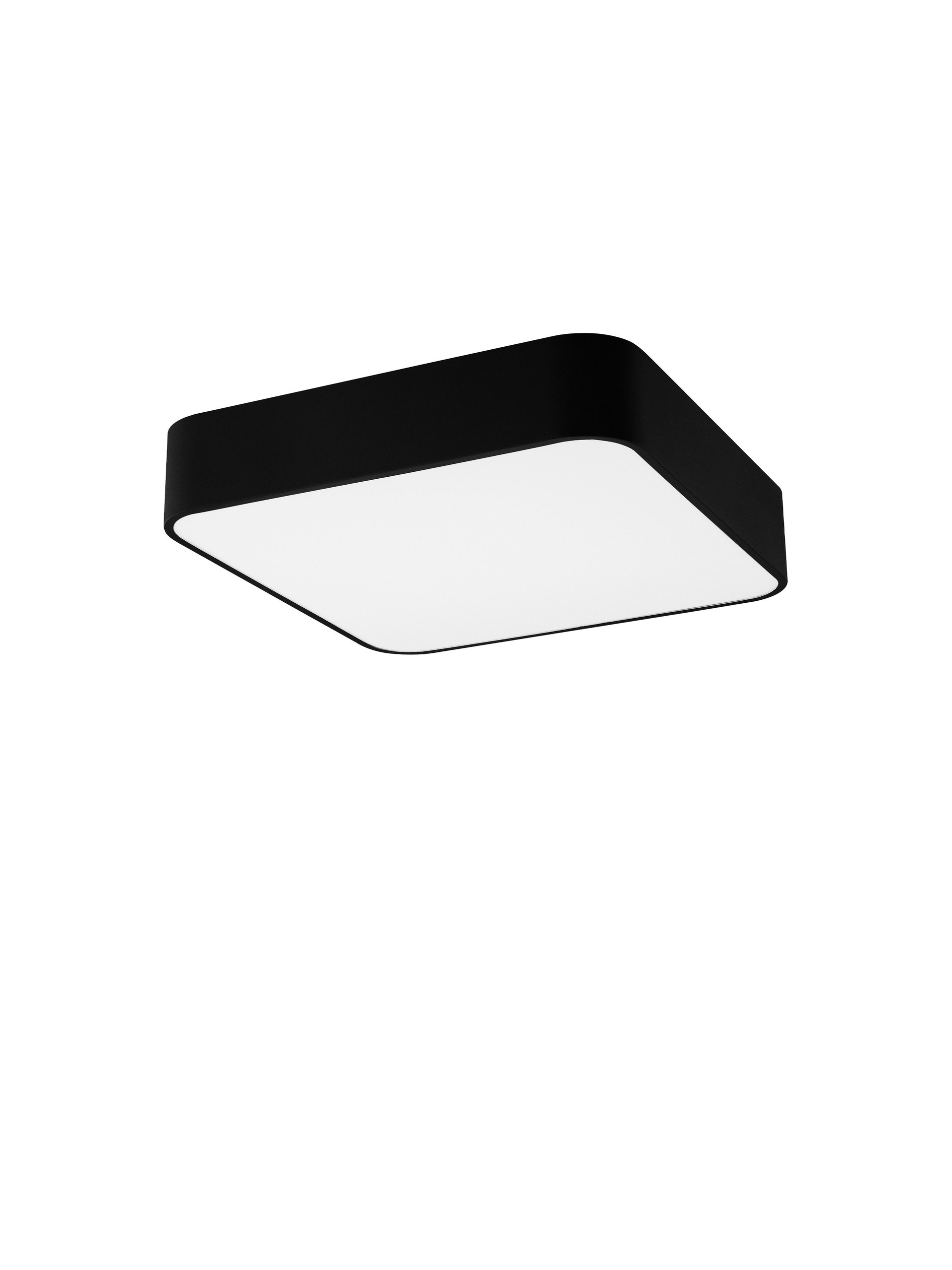 RAGU | L 46 W 46 H 10 cm | 48 W | IP20 | Black | Metal/Acrylic