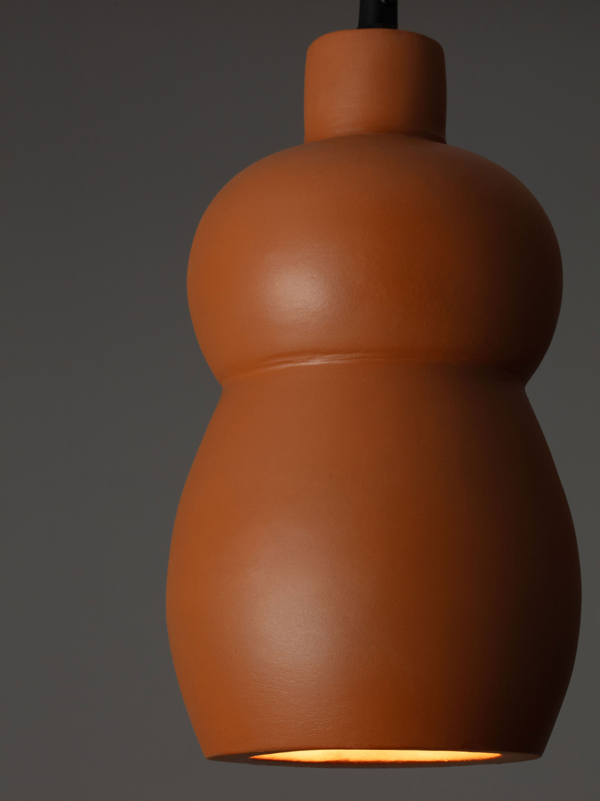 THEROS | H 170 D 15 cm | 12 W | IP20 | Terracotta | Ceramic
