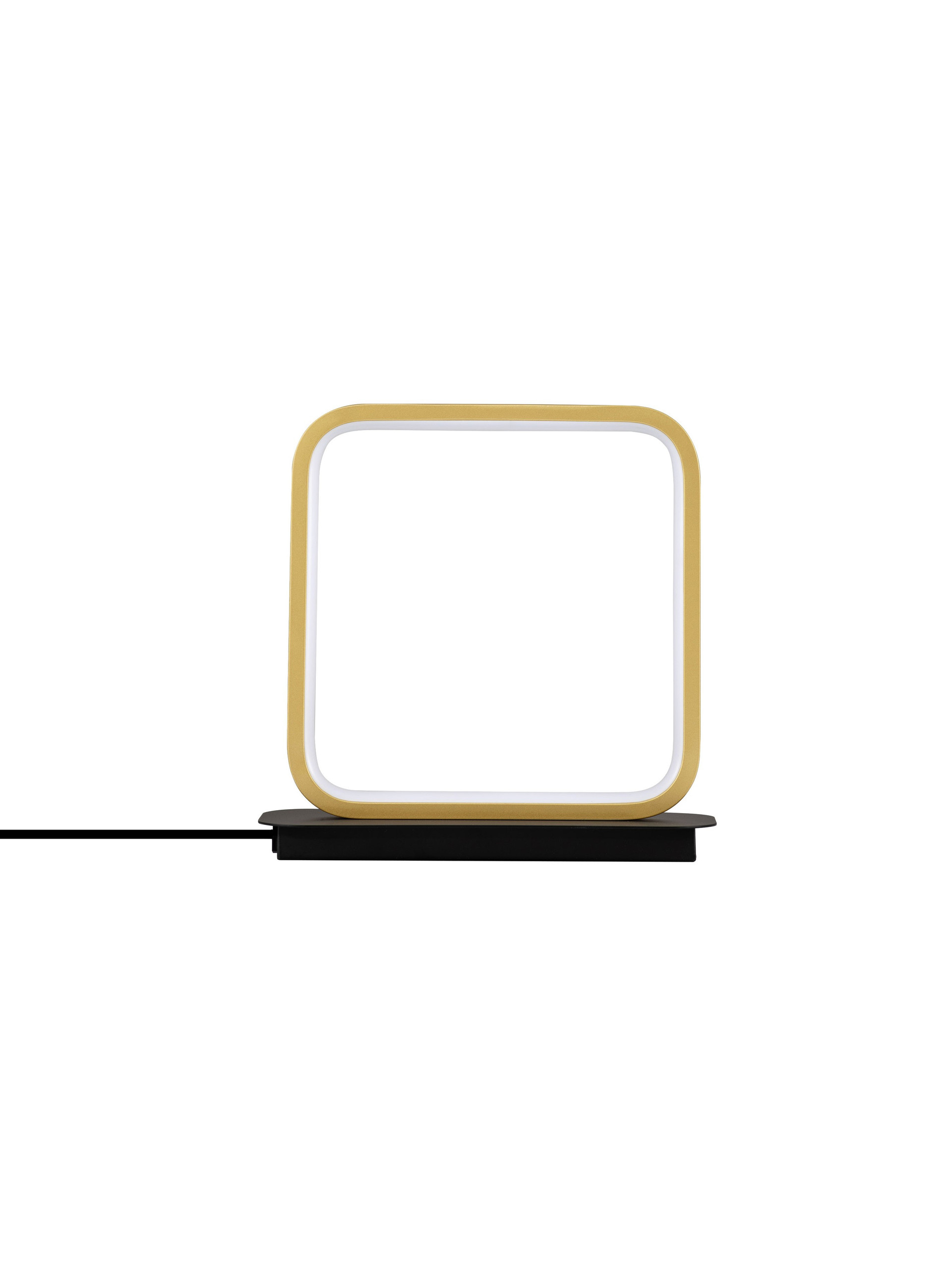 IMAR | L 22 W 8 H 22 cm | 13 W | 3200 K | 563 lm | IP20 | Schwarz/Gold | Stahl/Aluminium