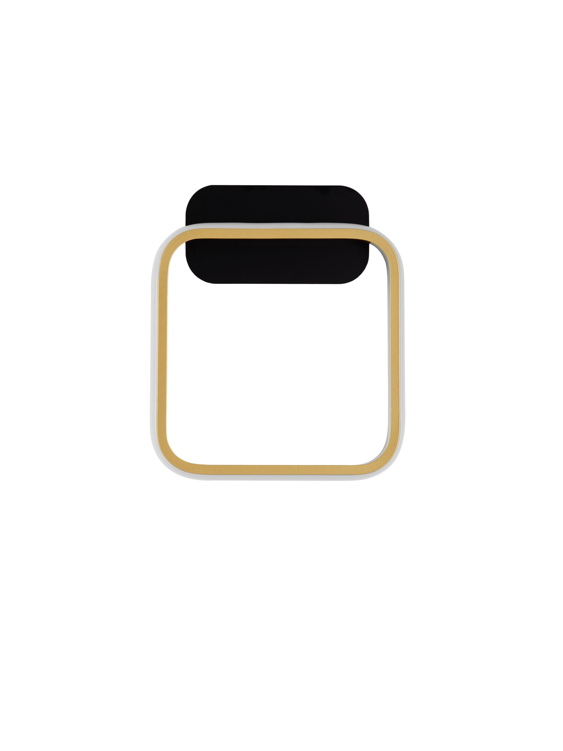 IMAR | L 20 W 5.5 H 24 cm | 13 W | 3200 K | 563 lm | IP20 | Black/Gold | Steel/Aluminum
