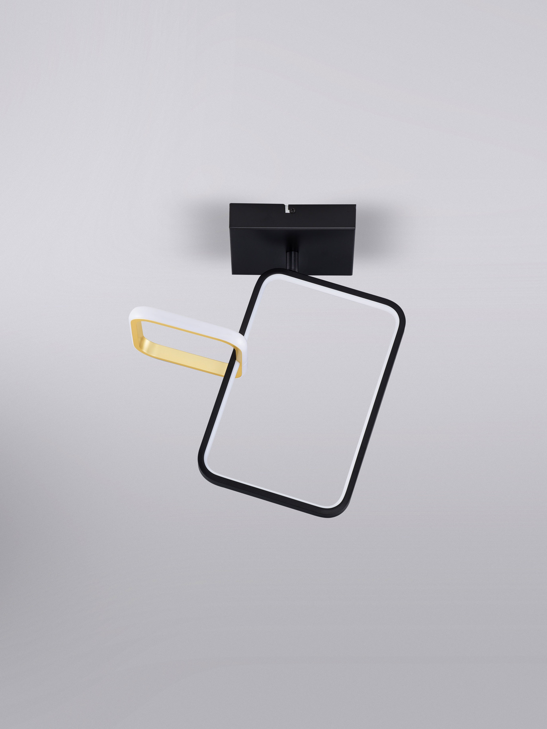 IMAR | L 35 W 16 H 39 cm | 30 W | 3200 K | 1261 lm | IP20 | Black/Gold | Steel/Aluminum
