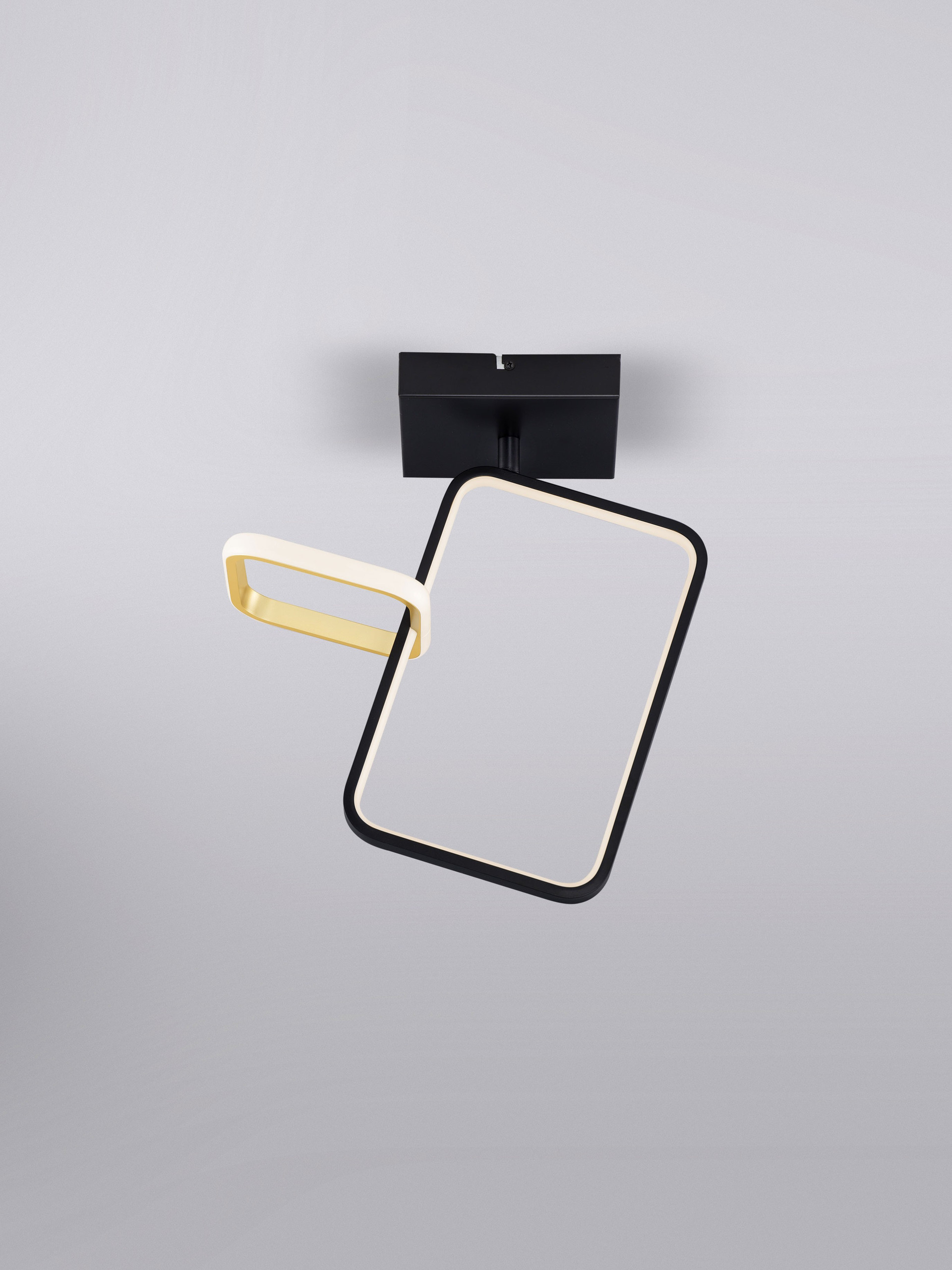 IMAR | L 35 W 16 H 39 cm | 30 W | 3200 K | 1261 lm | IP20 | Black/Gold | Steel/Aluminum