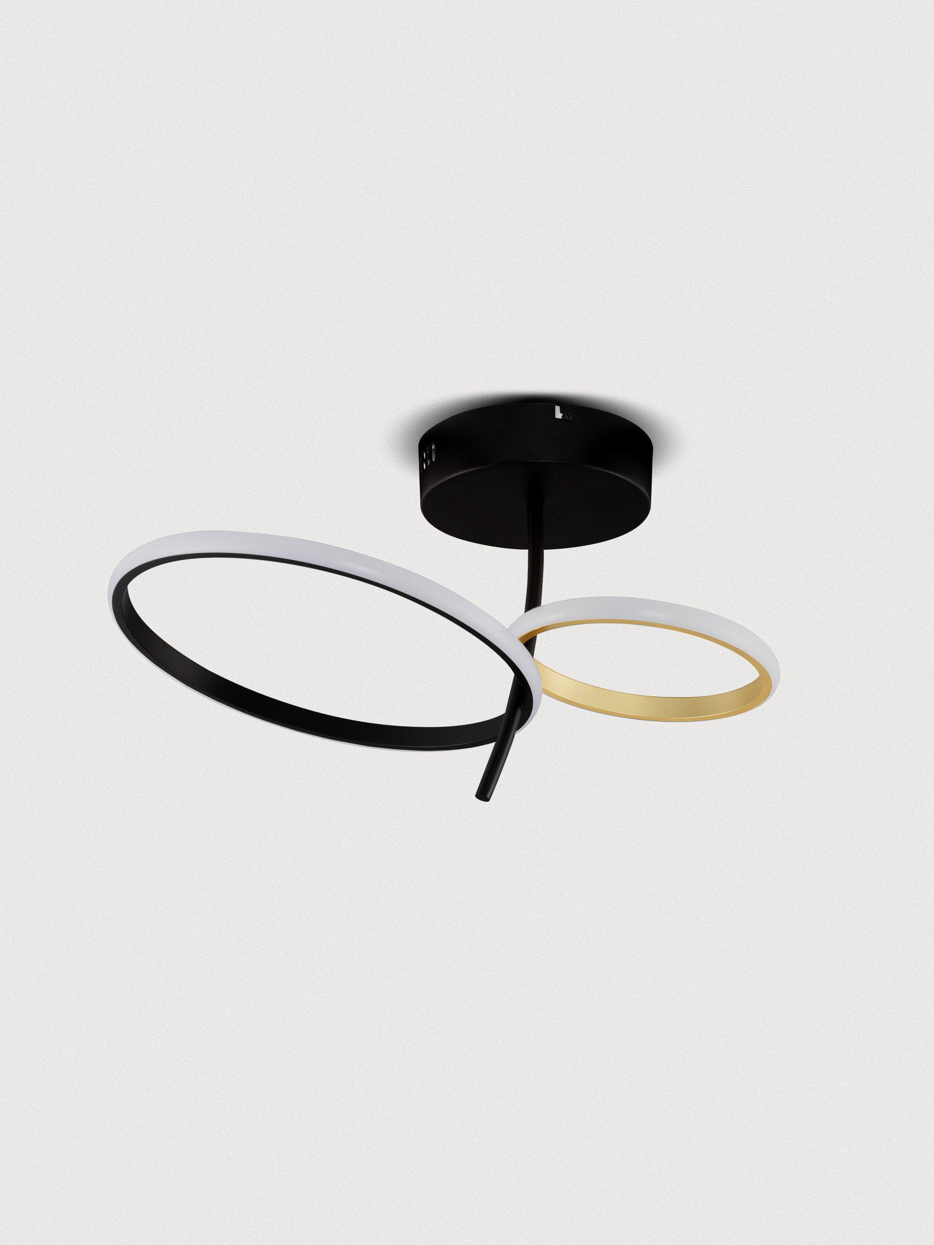 IMAR | L 51 W 34 H 29 cm | 30 W | 3200 K | 1489 lm | IP20 | Black/Gold | Steel/Aluminum