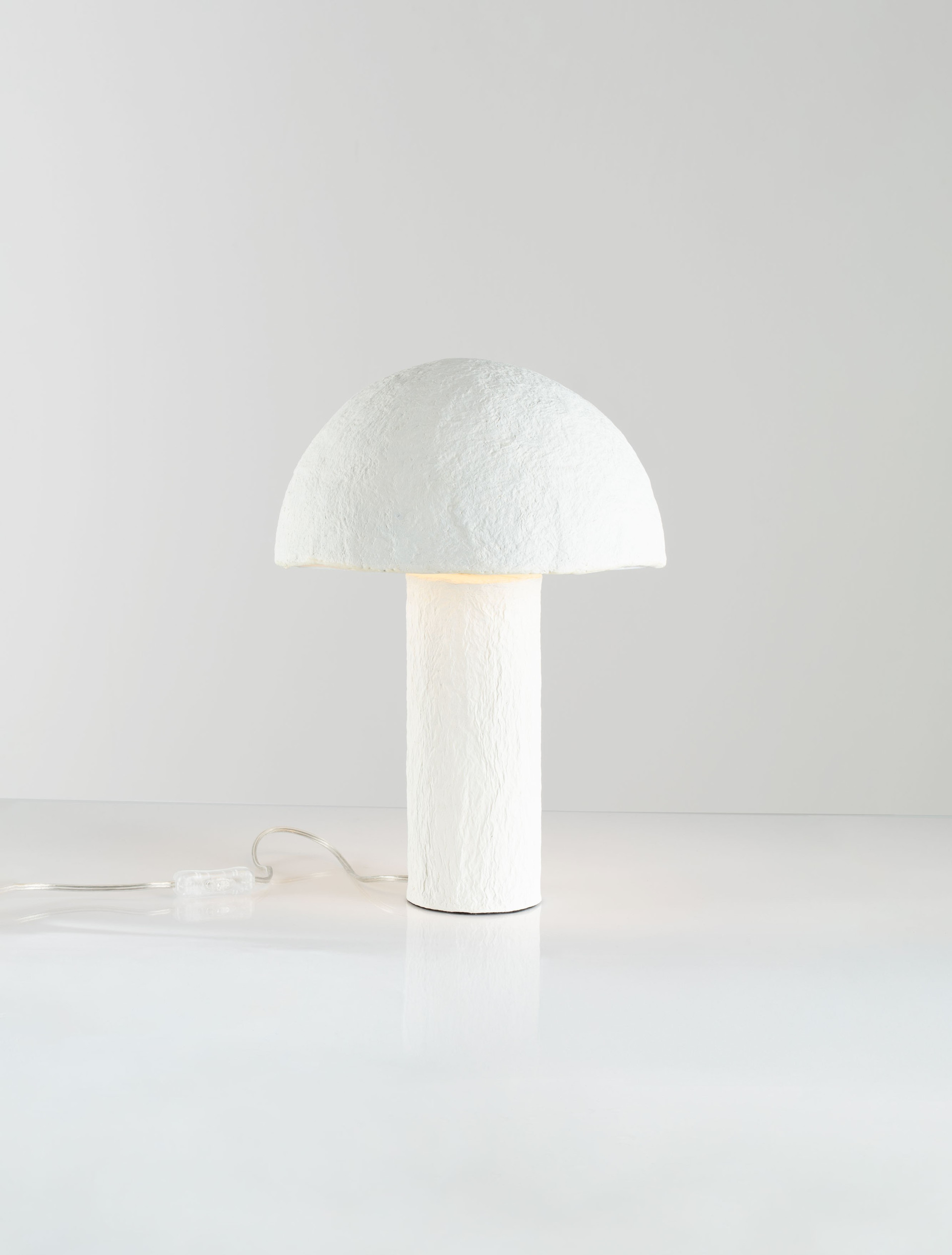 MUSHU | H 39 D 28.5 cm | 5 W | IP20 | White | Papier-Mâché
