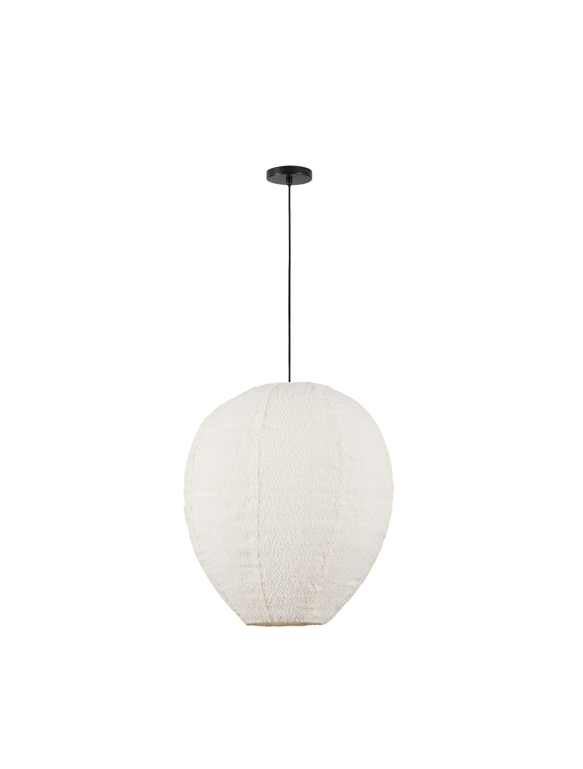 NUBBLE | H 120 D 60 cm | 12 W | IP20 | White | Bouclé Fabric
