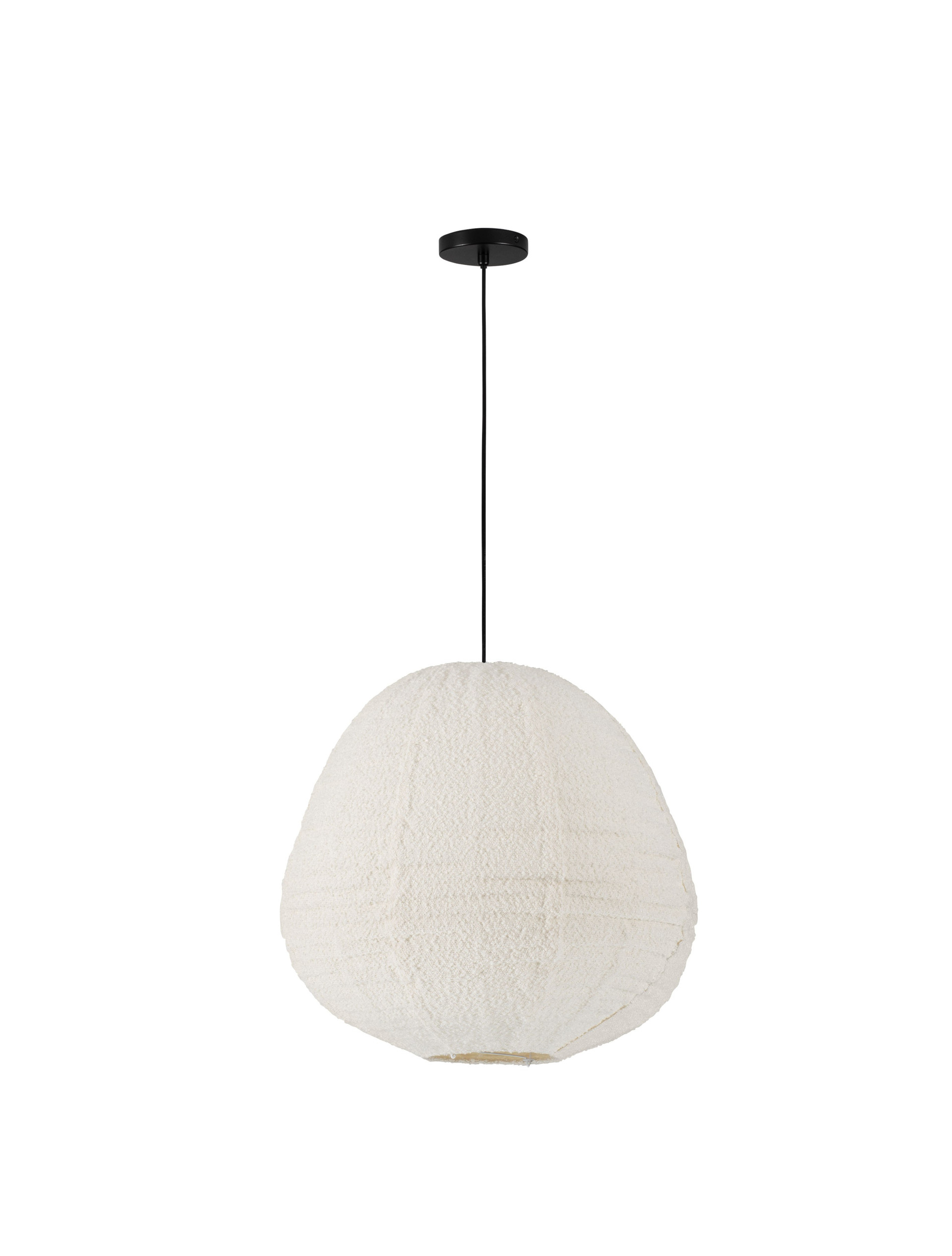 NUBBLE | H 120 D 60 cm | 12 W | IP20 | White | Bouclé Fabric