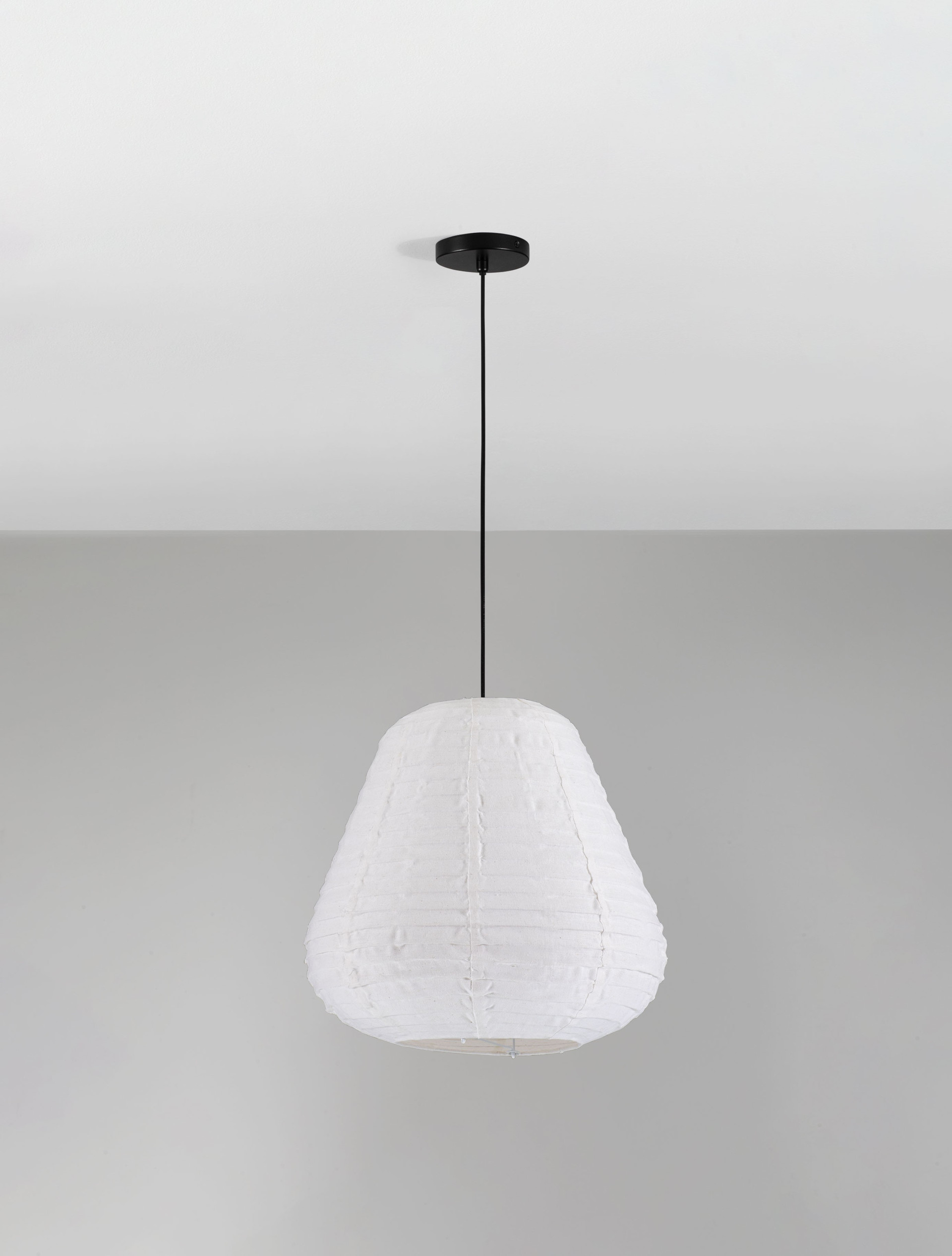 LINNET | H 120 D 50 cm | 12 W | IP20 | Weiß | Leinen