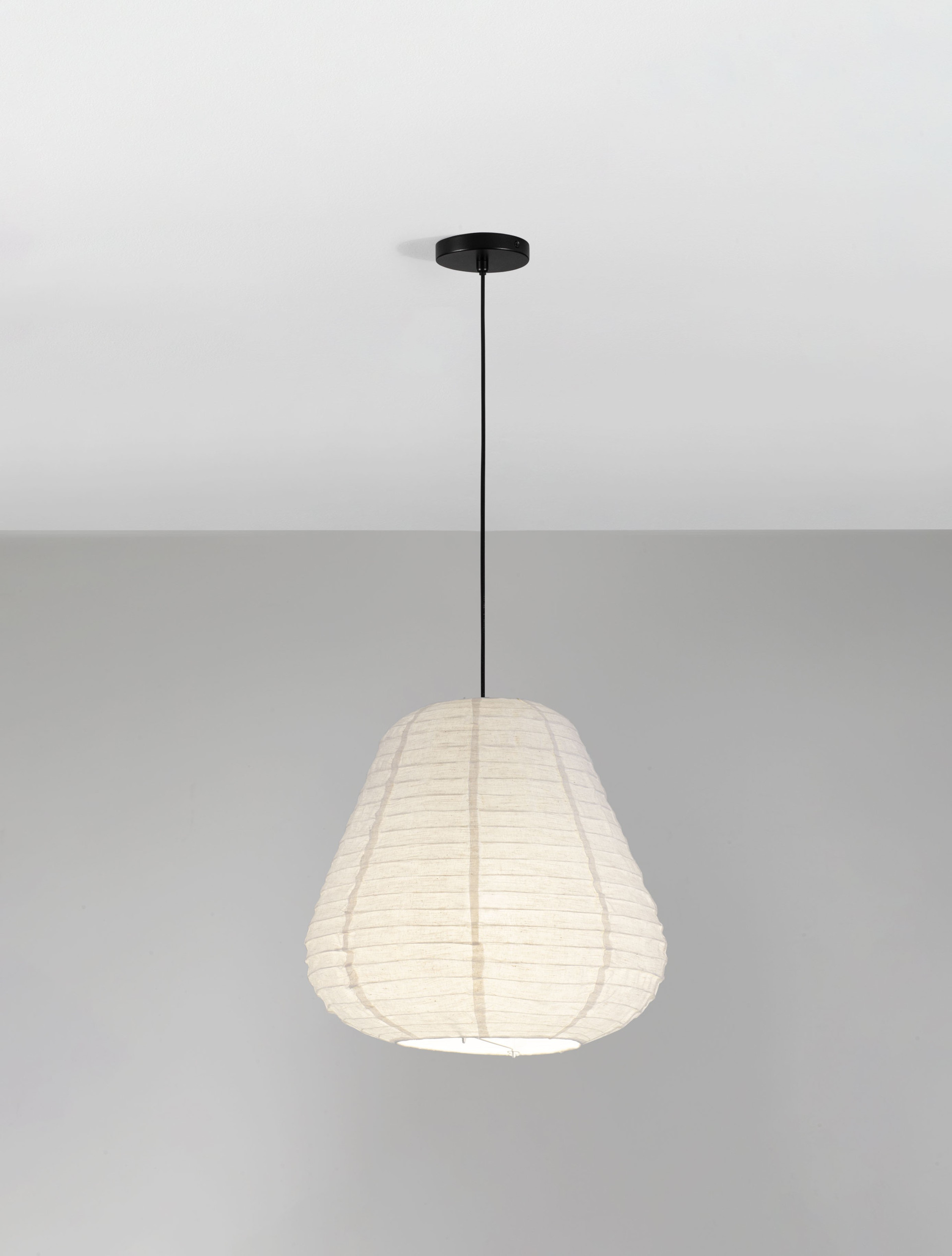 LINNET | H 120 D 50 cm | 12 W | IP20 | Weiß | Leinen