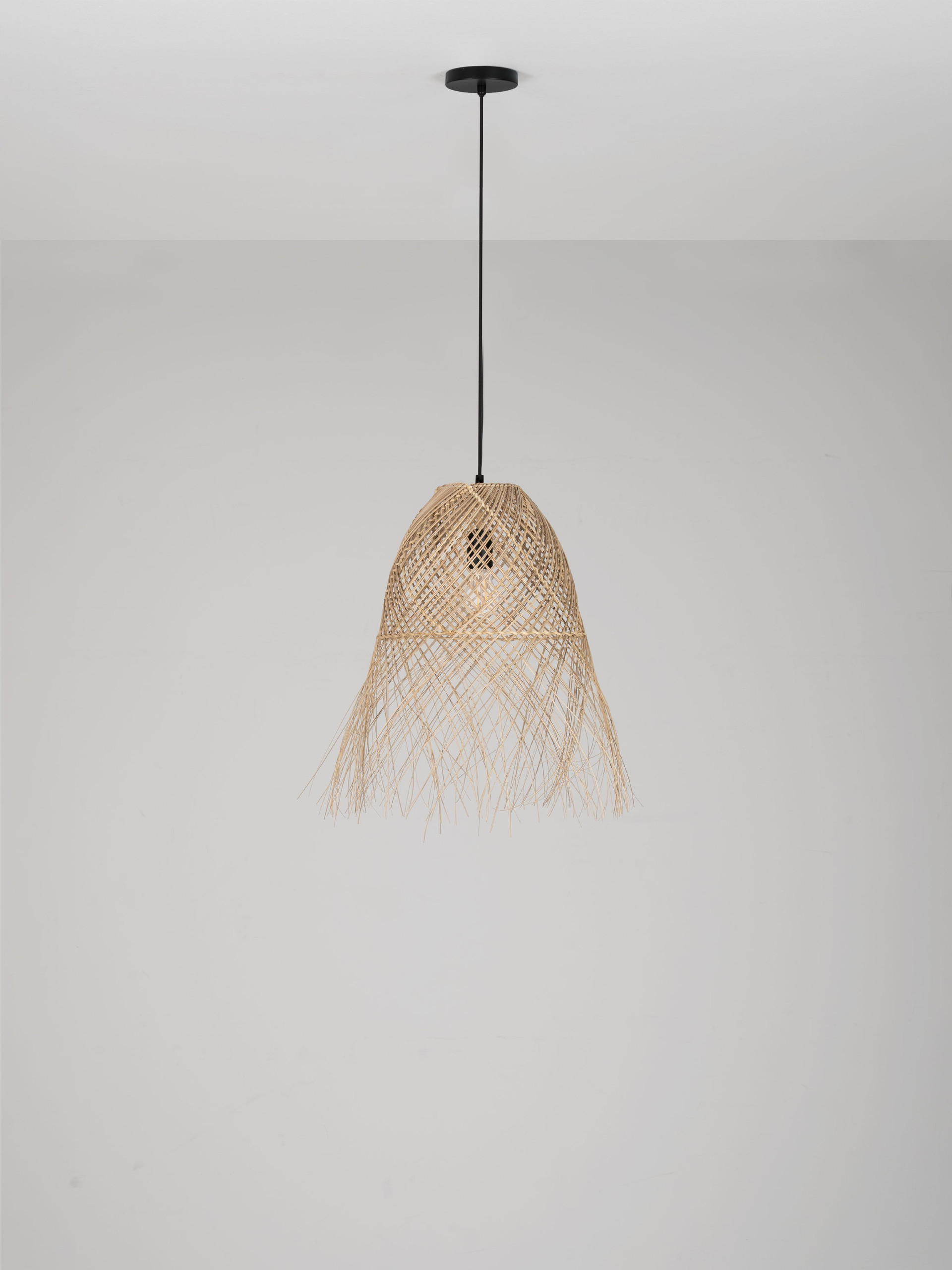 GRES | H 150 D 50 cm | 12 W | IP20 | Beige | Wicker