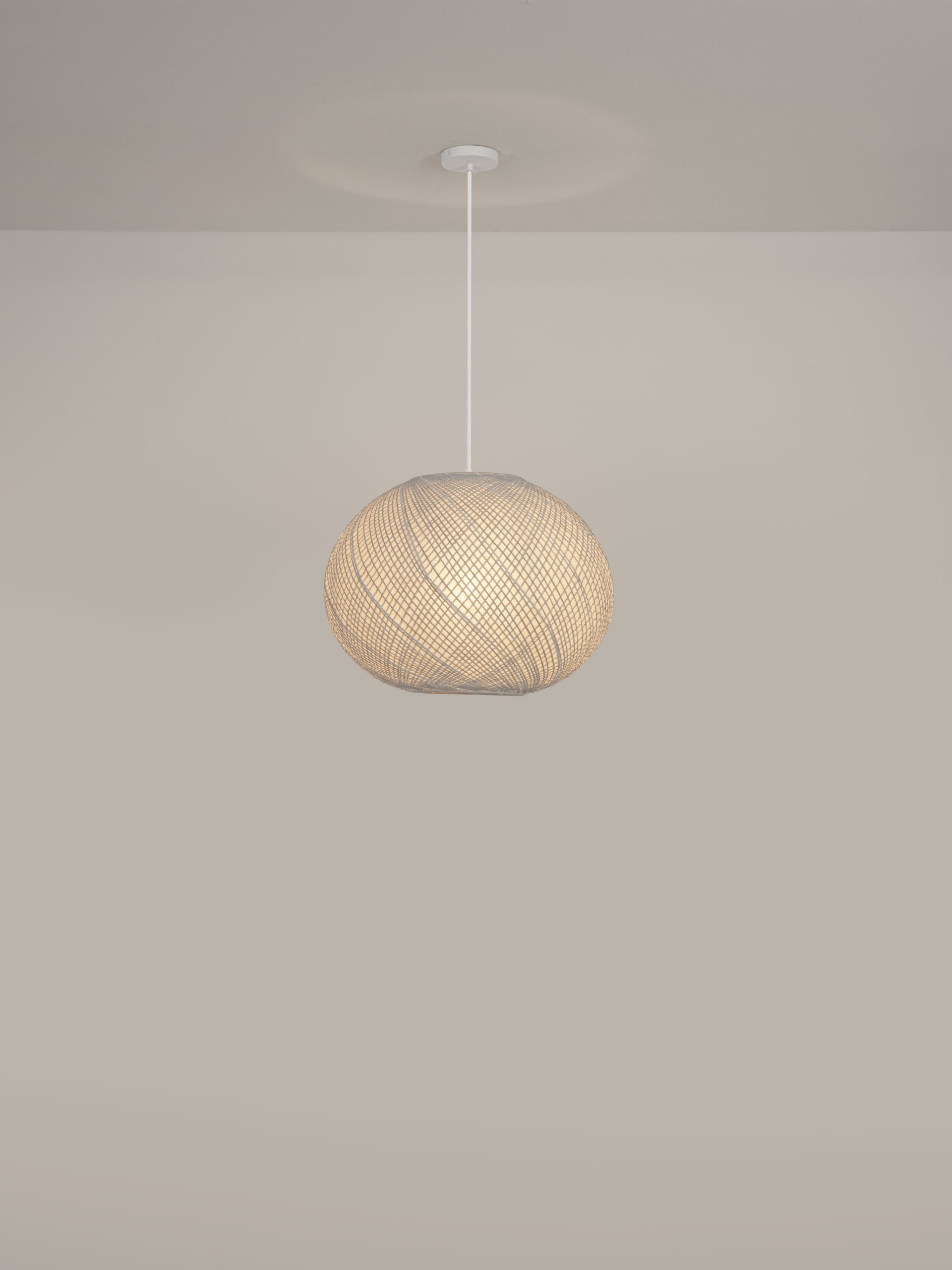 TALO | H 150 D 60 cm | 12 W | IP20 | Λευκό | Χαρτί/Μπαμπού