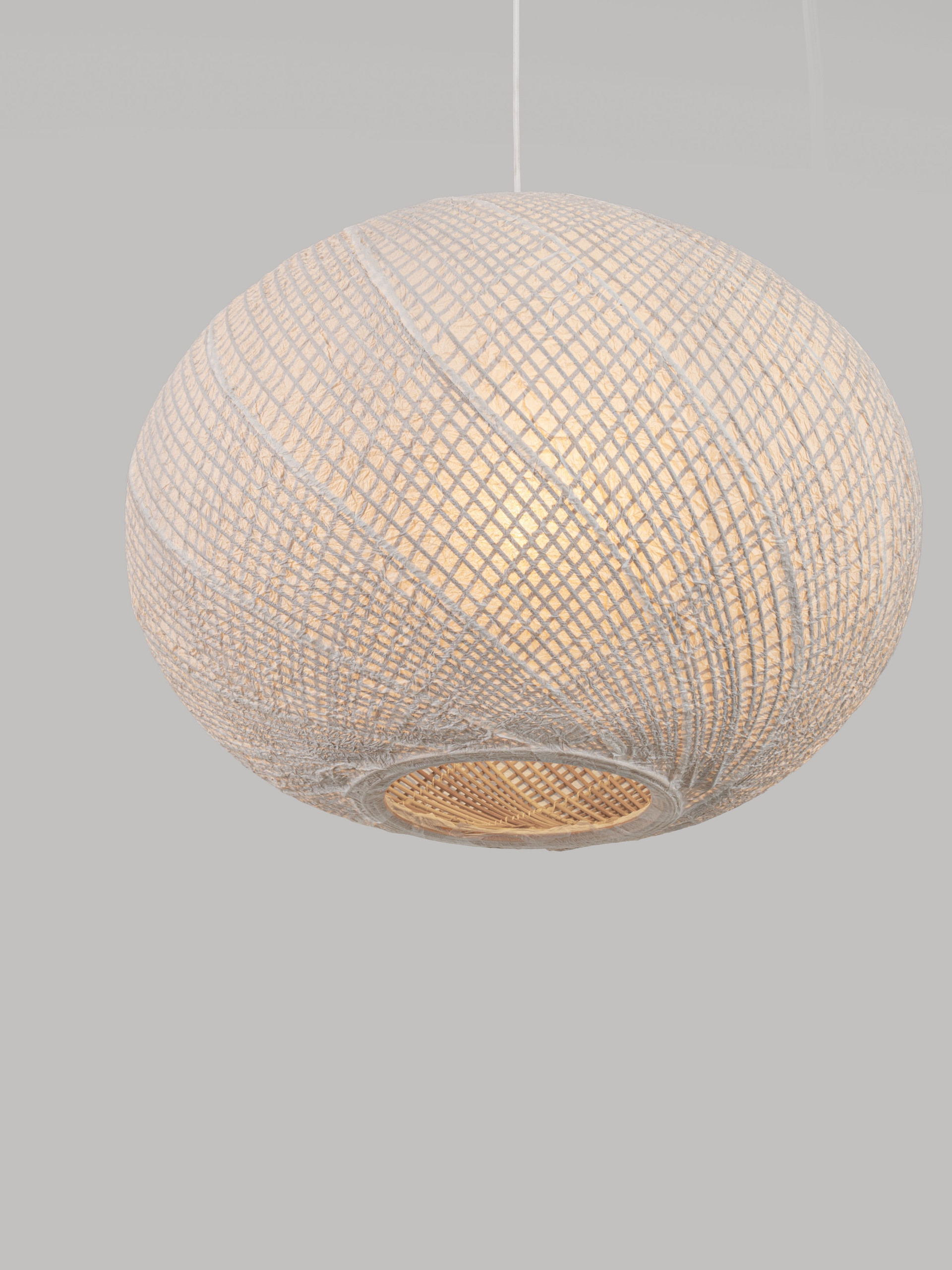 TALO | H 150 D 60 cm | 12 W | IP20 | Λευκό | Χαρτί/Μπαμπού
