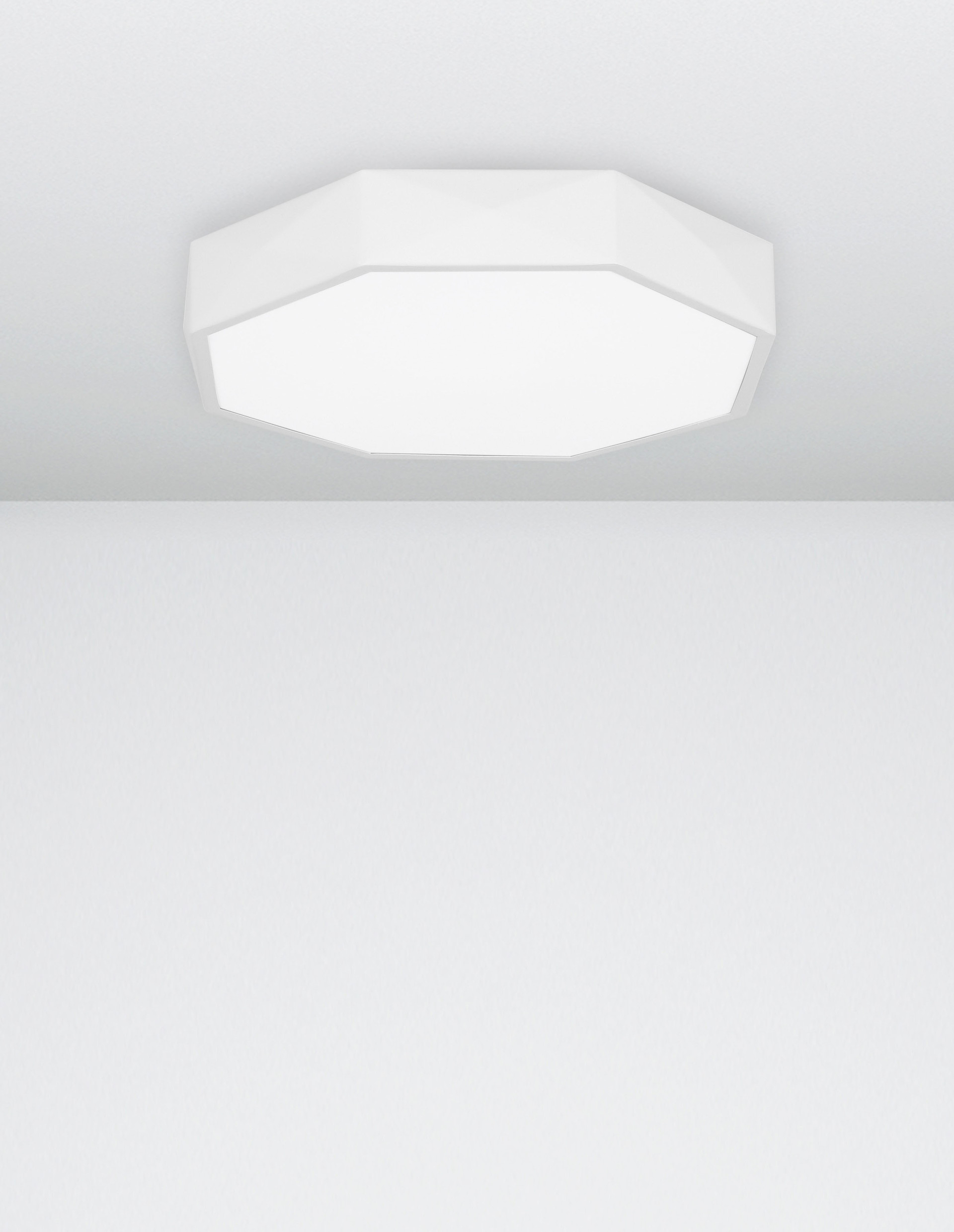 EBEN | H 6 D 40 cm | 24 W | 3000 K | 1380 lm | IP20 | White | Aluminum/Acrylic