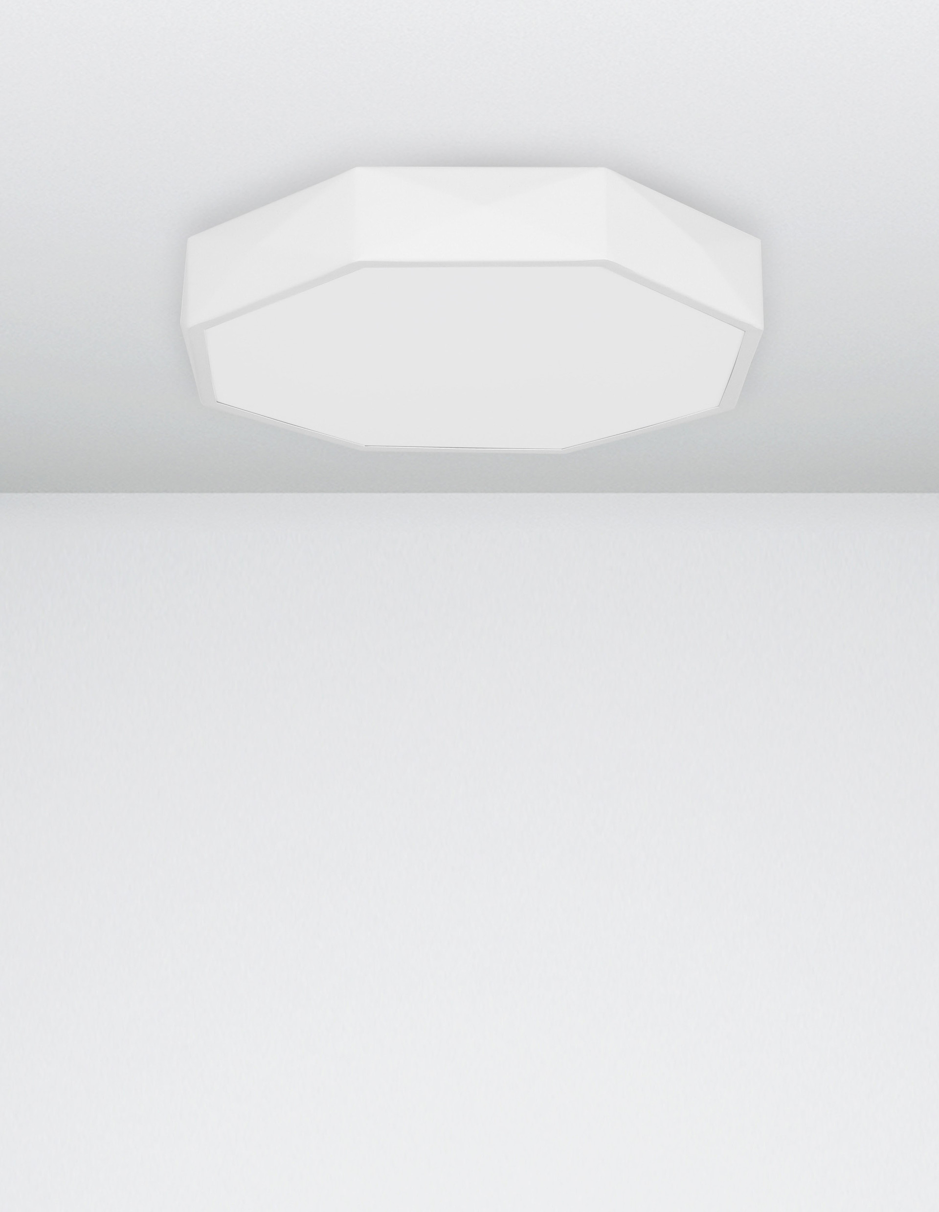 EBEN | H 6 D 40 cm | 24 W | 3000 K | 1380 lm | IP20 | White | Aluminum/Acrylic